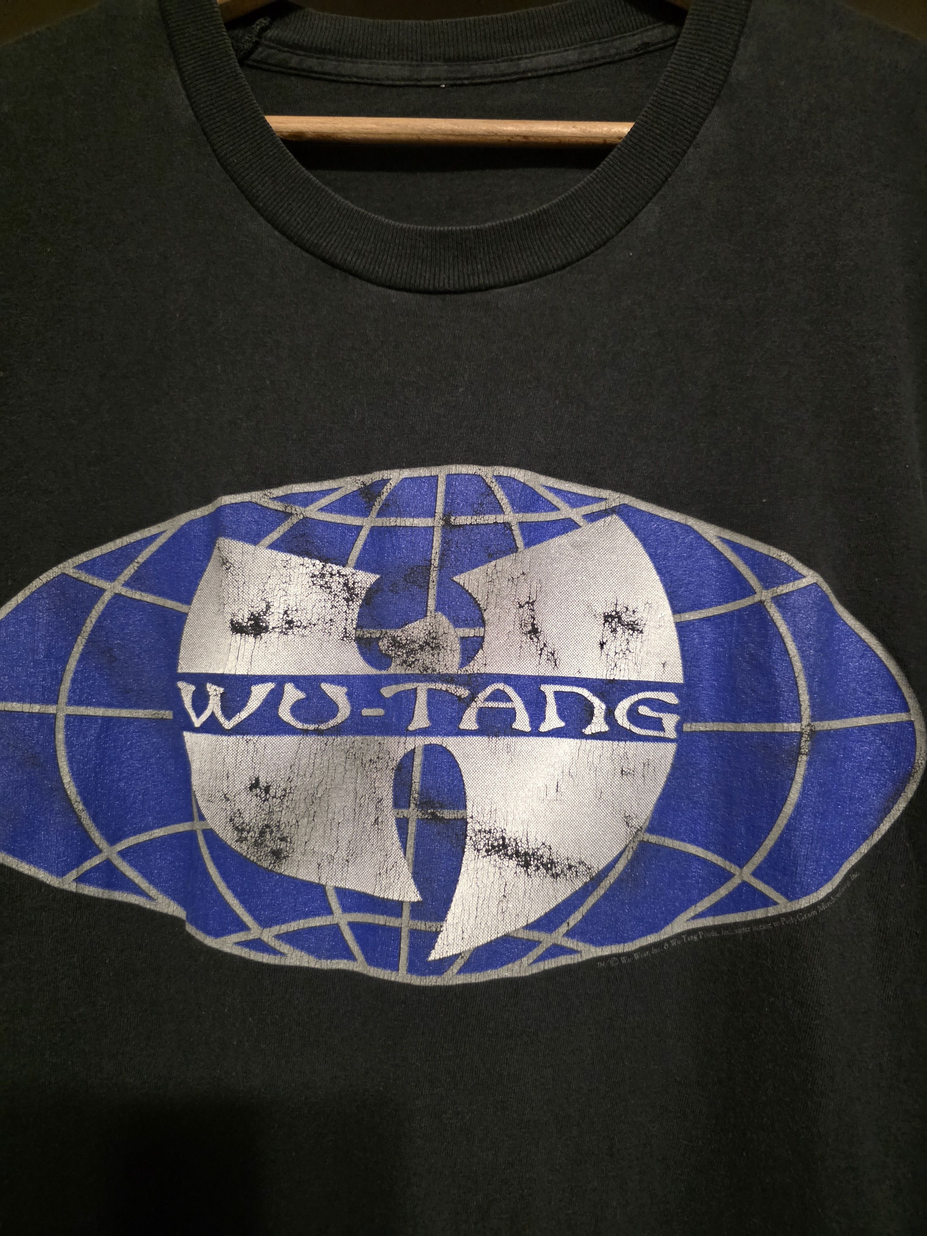 Rap Tees Wu-Tang Clan Forever 90s European Tour Glow in the Dark Tee Size US M / EU 48-50 / 2 - 2 Thumbnail
