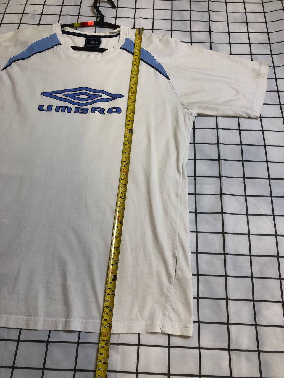 Umbro Y2K T-shirt white Umbro big logo center Vintage Size US M / EU 48-50 / 2 - 3 Thumbnail