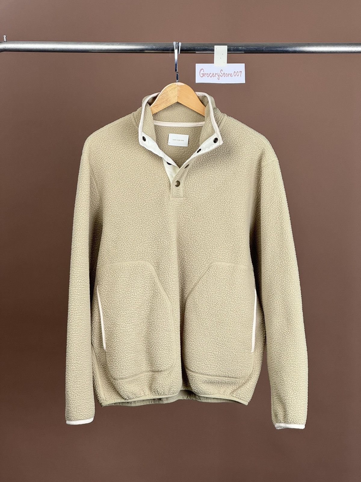 image of Aime Leon Dore Fleece S in Brown, Men's (Size Small)