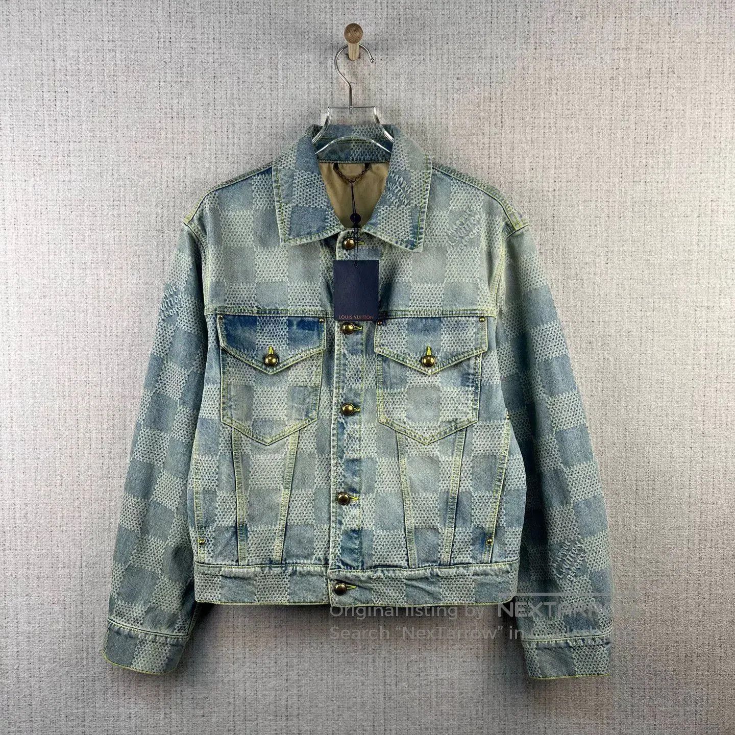 Louis Vuitton Louis Vuitton Checkerboard Denim Jacket. Size US M / EU 48-50 / 2 - 1 Thumbnail