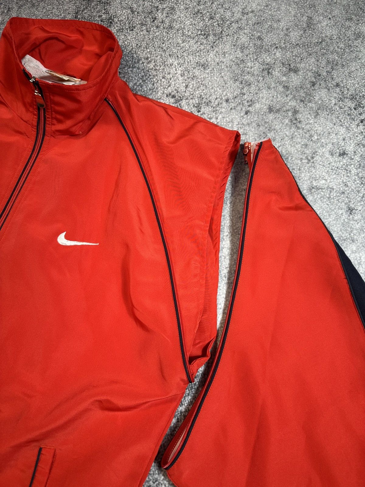 Nike × Vintage Y2K Vintage Nike Zip Up Jacket Rare Streetwear Casual USA XL Size US L / EU 52-54 / 3 - 3 Thumbnail