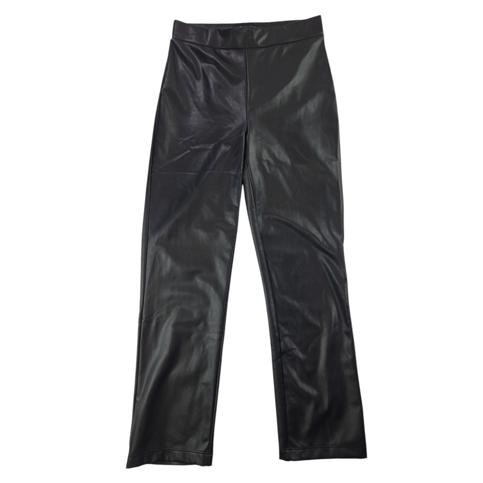 Sanctuary Sanctuary | Black, Straight Leg, Faux Leather Pants |Size XS Size 26" / US 2 / IT 38 - 1 Thumbnail