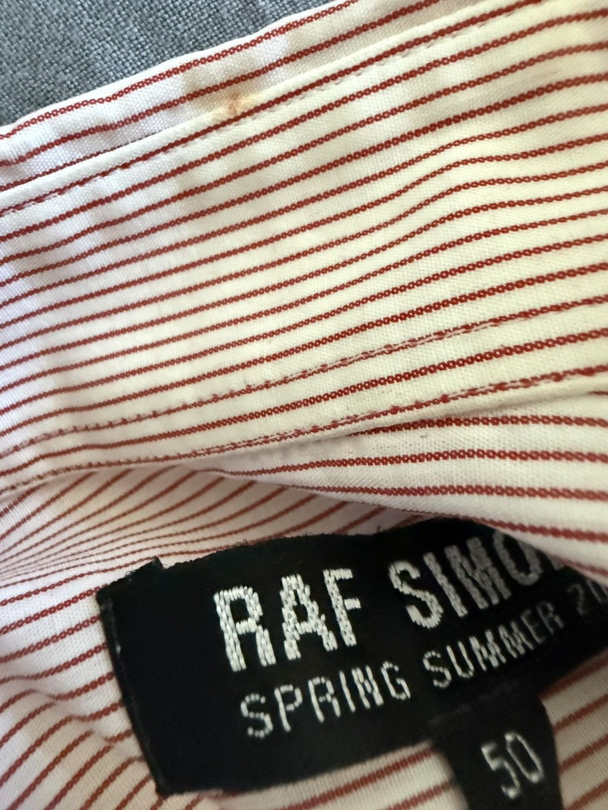 Raf Simons SS02 Distressed Camp Patch Shirt Size US M / EU 48-50 / 2 - 9 Thumbnail