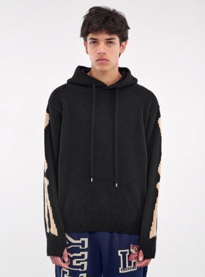 Kapital KAPITAL 5G wool bone sweater hood hoody Skeleton black new S Size US S / EU 44-46 / 1 - 5 Thumbnail