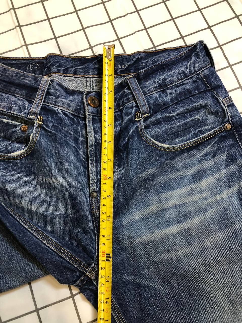 G-Star G-Star RADAR LOW LOOSE' Dark Aged Jeans Size US 30 / EU 46 - 13 Thumbnail