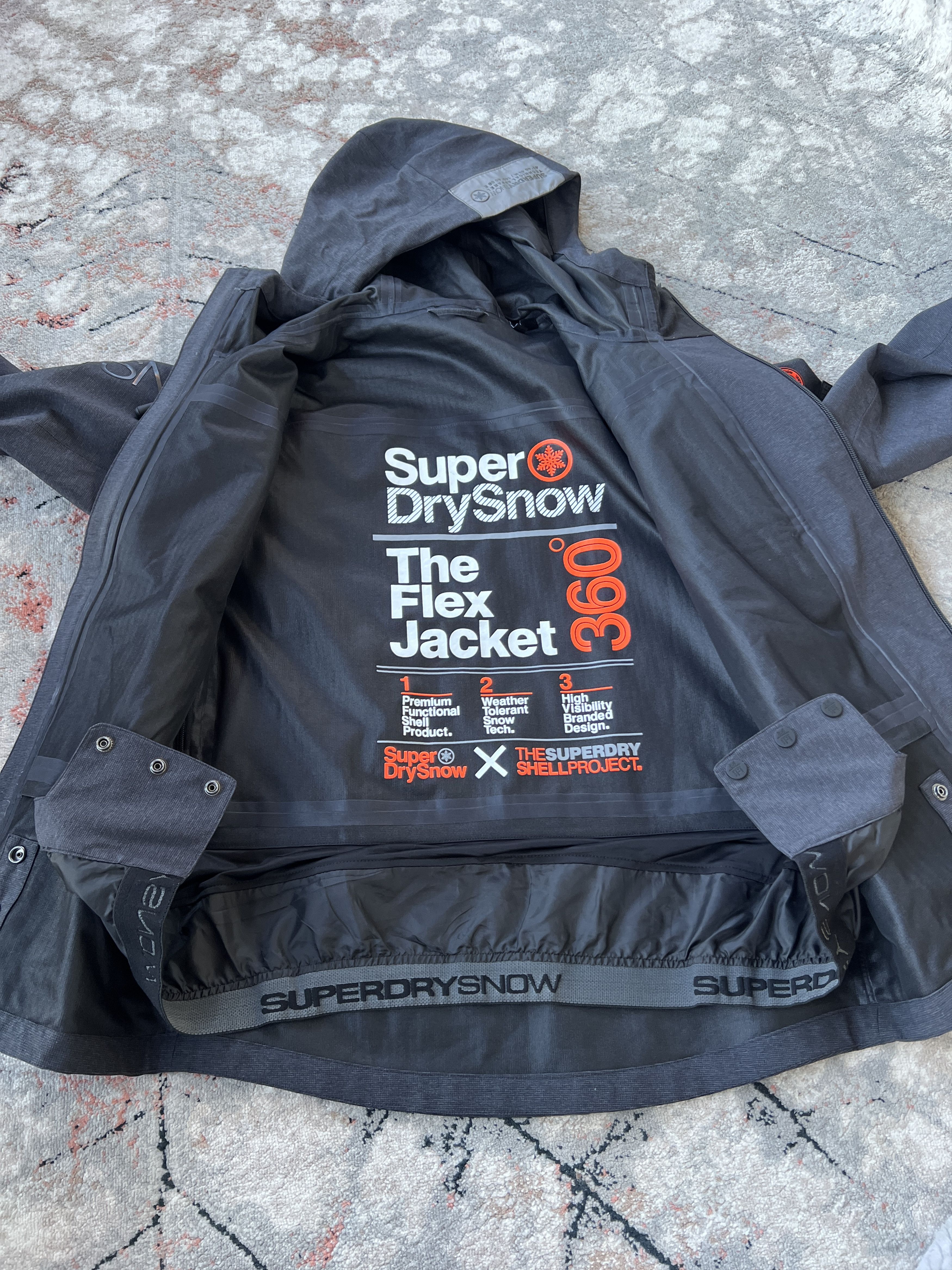 Superdry SuperDry Snow The Flex Jacket Size US L / EU 52-54 / 3 - 7 Thumbnail