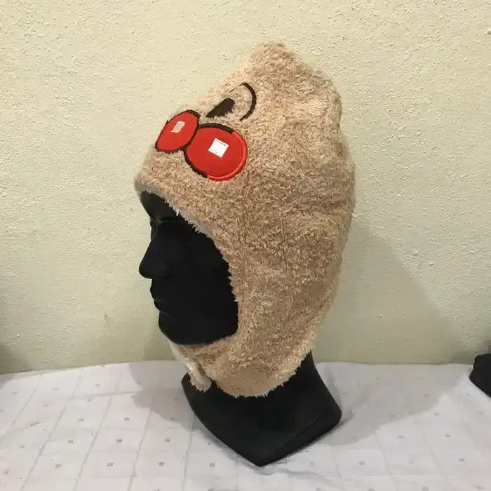 Cartoon Network × Disney Anpanman Earflap Beanie Hat Size ONE SIZE - 3 Thumbnail