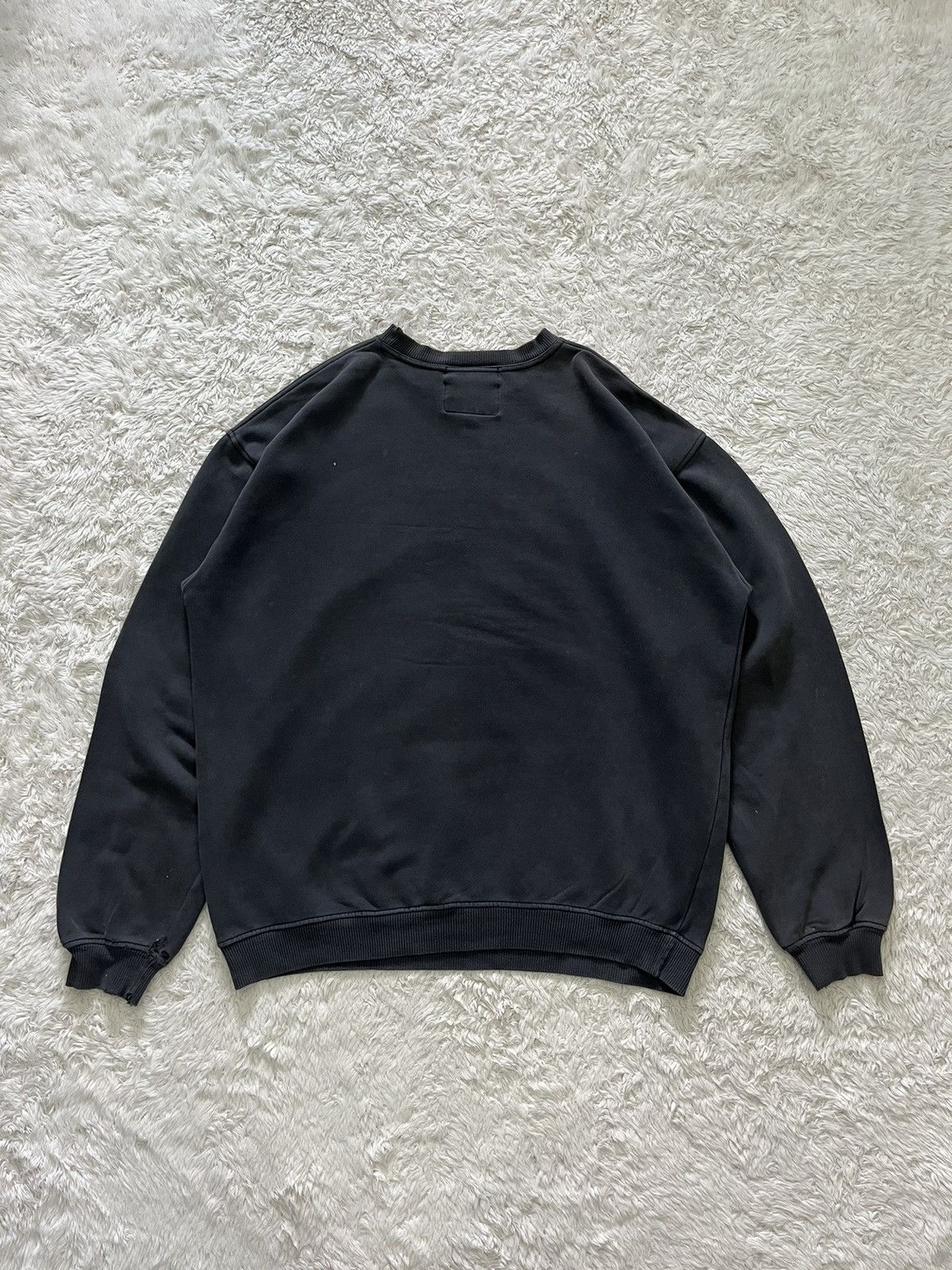Kanye West × Moschino moschino sunfaded & distressed pullover Size US XL / EU 56 / 4 - 12 Thumbnail