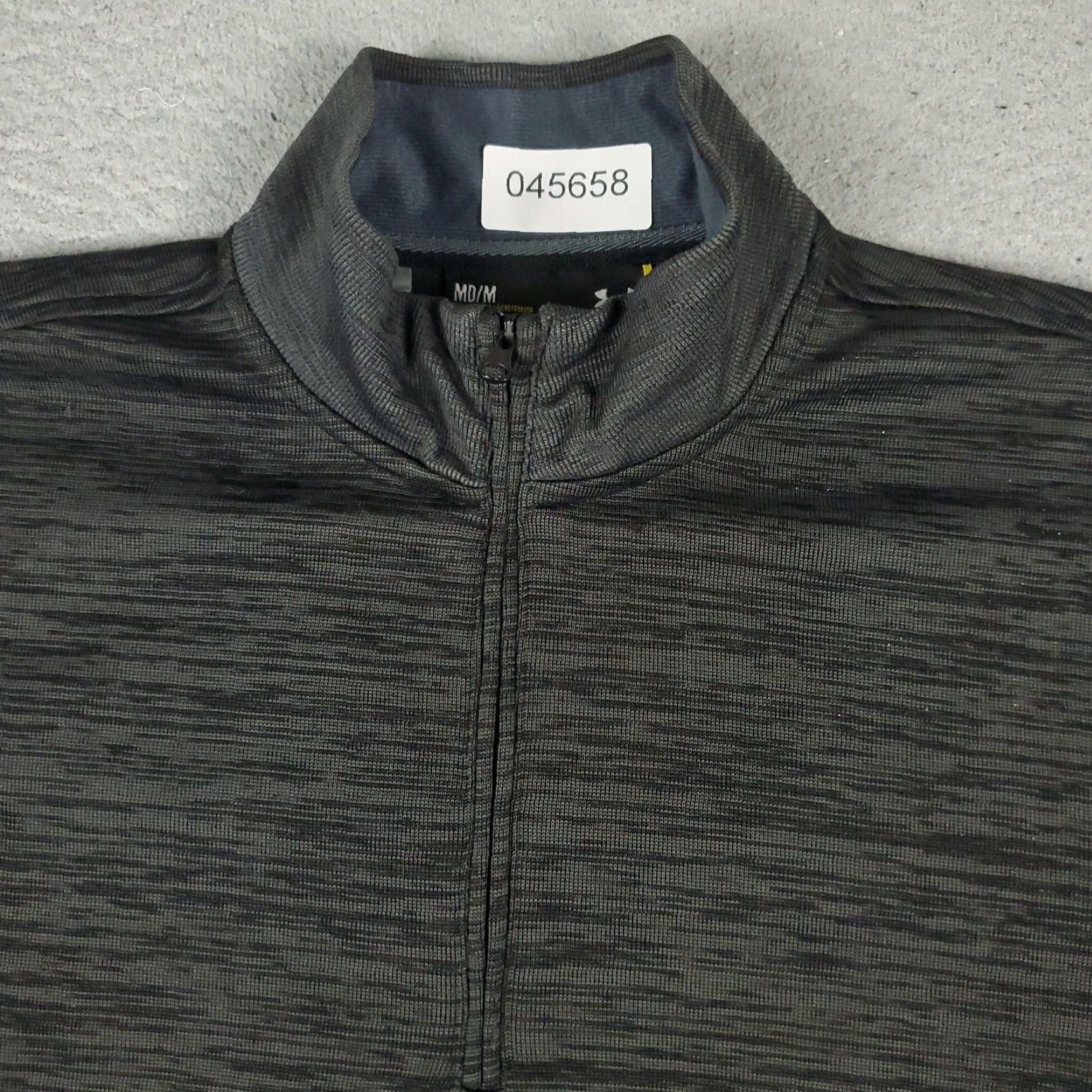 Under Armour Under Armour Sweater Mens Medium Gray 1/4 Zip Pullover Sweatshirt Size US M / EU 48-50 / 2 - 2 Thumbnail