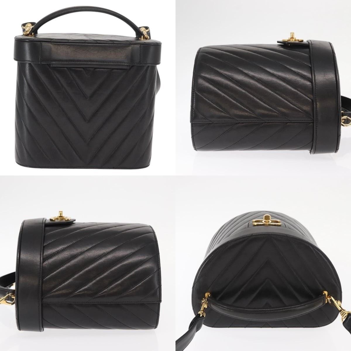 Chanel Chanel V Stitch Vanity Handbag Size ONE SIZE - 3 Thumbnail
