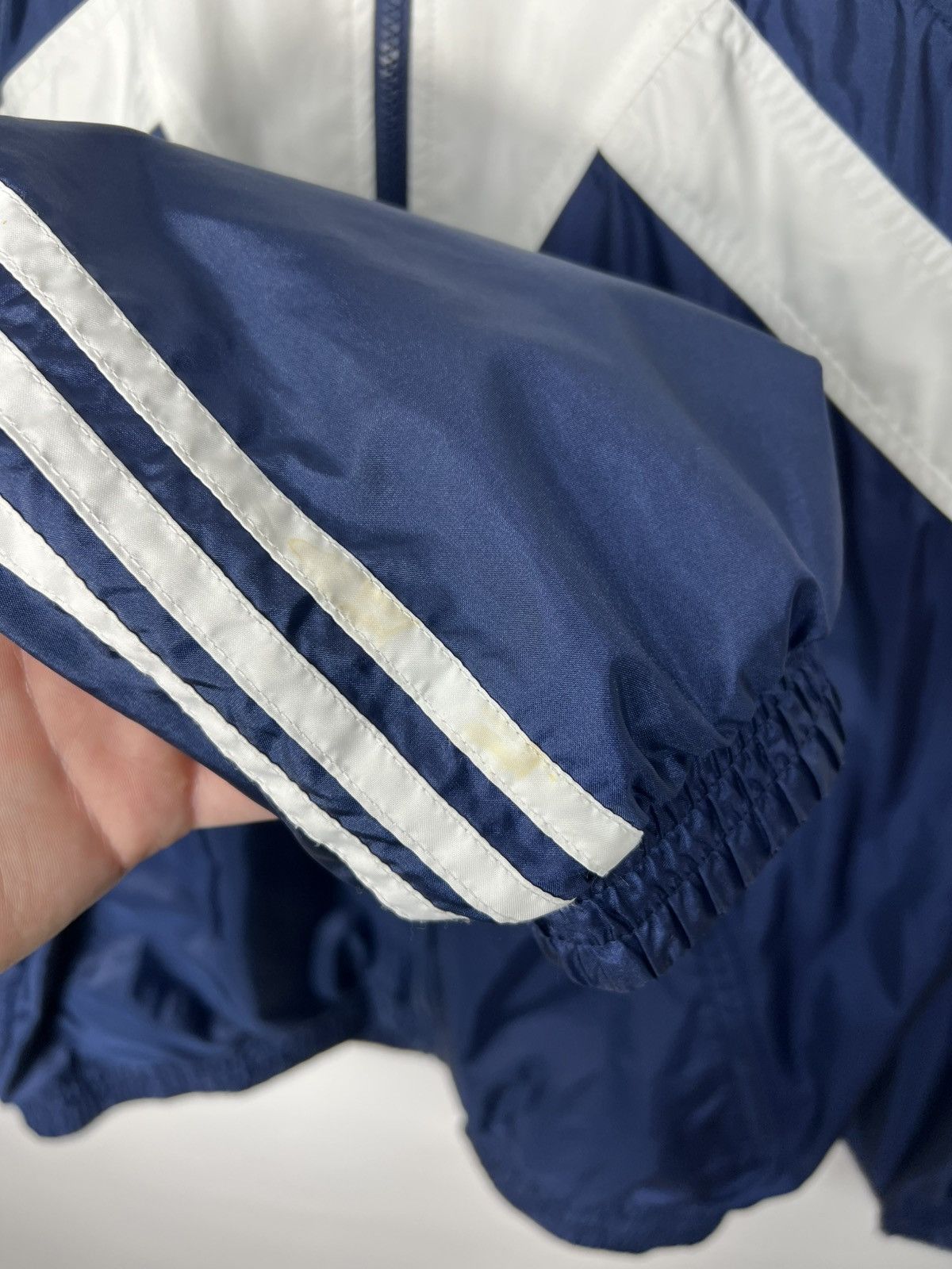 Adidas ADIDAS VINTAGE NEYLON JACKET Y2K 00s SOCCER JACKET RETRO Size US XL / EU 56 / 4 - 4 Thumbnail