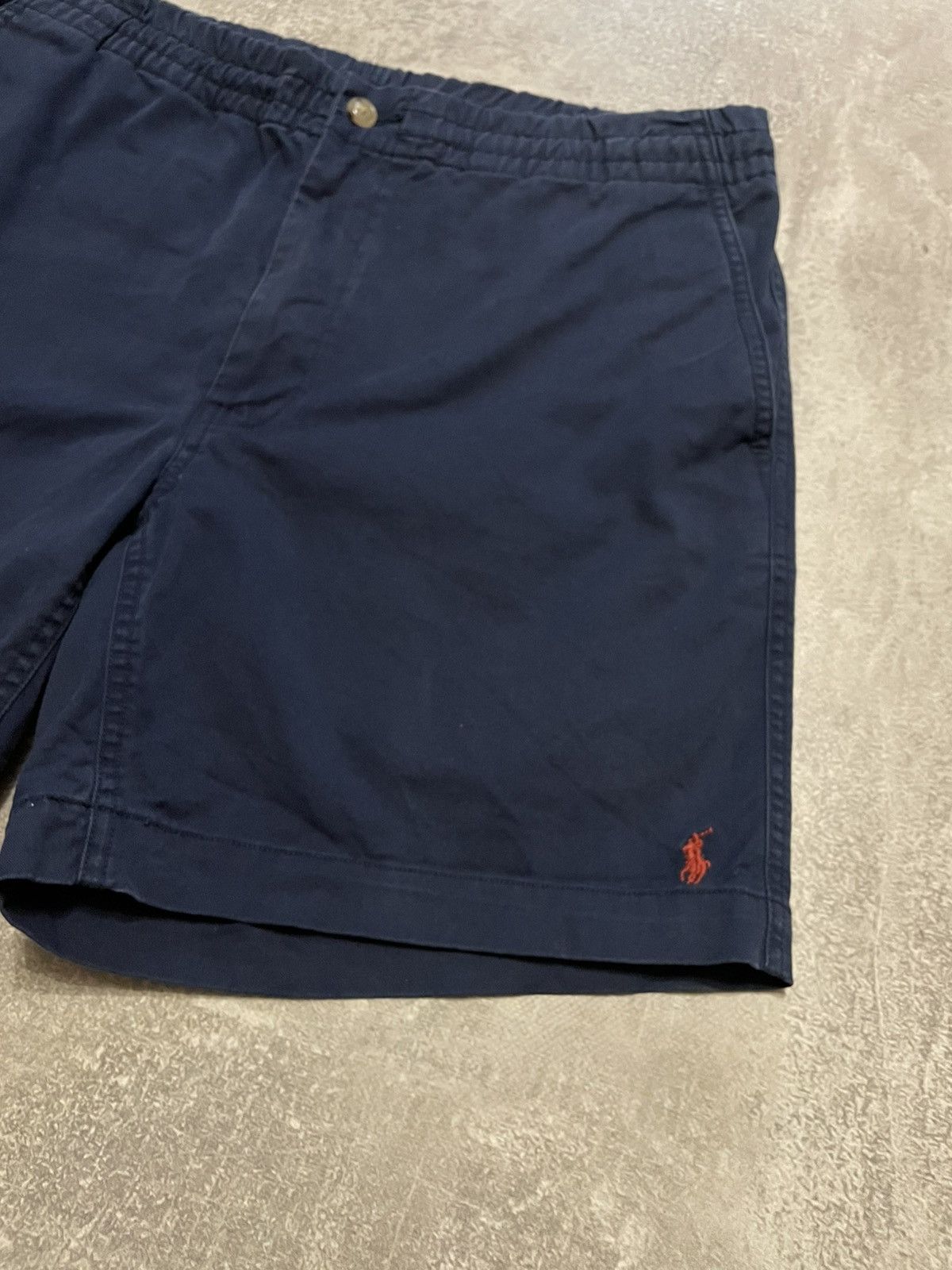 Polo Ralph Lauren × Vintage Vintage Polo Ralph Lauren Navy Blue Cotton Shorts Size 32 Size US 32 / EU 48 - 3 Thumbnail