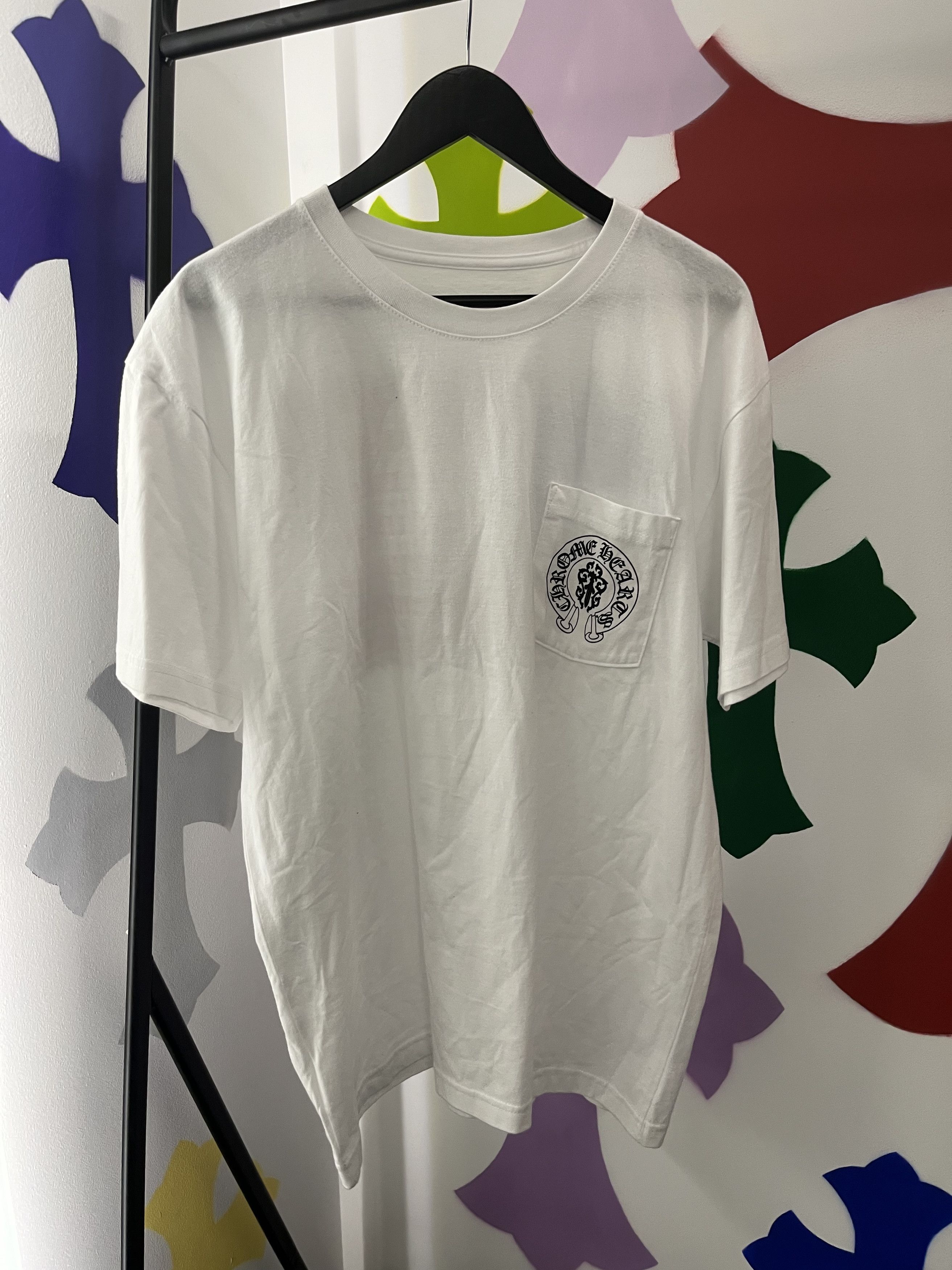 Chrome Hearts Chrome Hearts American Flag Dagger Tee | Grailed