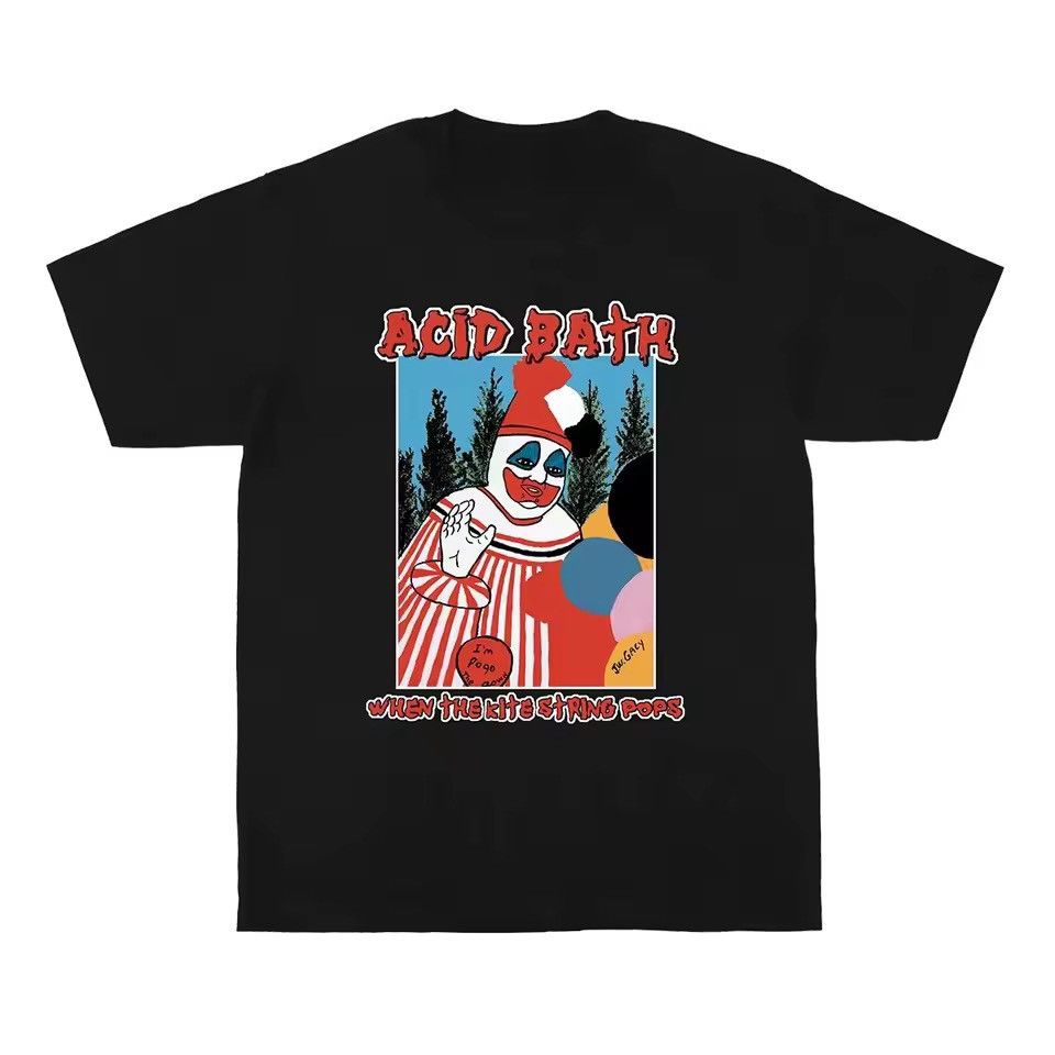 Japanese Brand Acid Bath Inspired By Black Metal Streetwear T Shirt Size US XXL / EU 58 / 5 - 1 Thumbnail