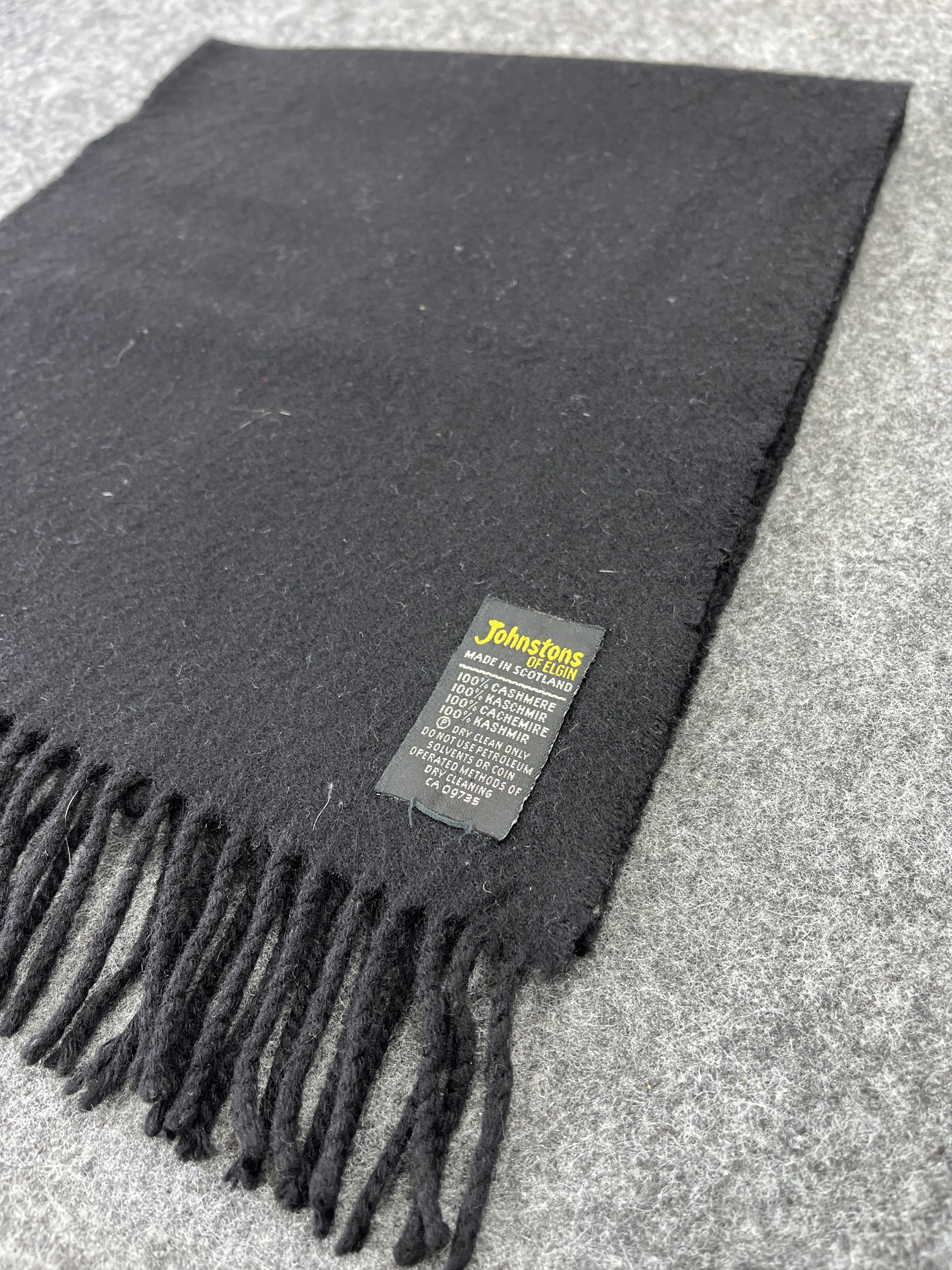 Johnstons Of Elgin × Vintage Johnstons Of Elgin Scarf/Muffler/Neckwear - T112 Size ONE SIZE - 5 Thumbnail