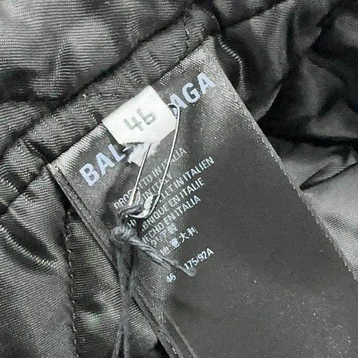 Balenciaga Balenciaga Black Long Sleeve Button-Up Shirt 0079-2507 Size US M / EU 48-50 / 2 - 5 Thumbnail