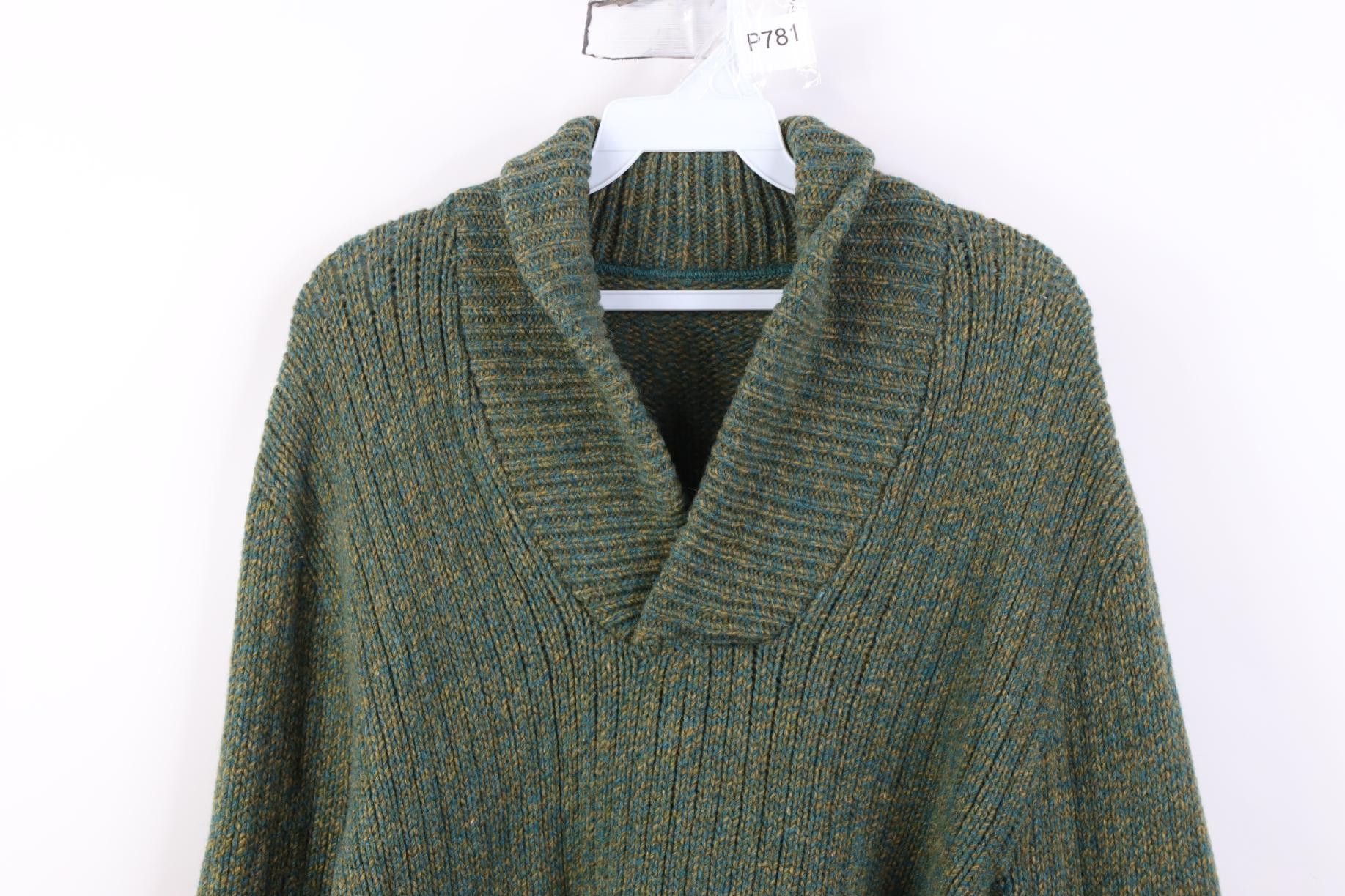 Vintage Vintage 50s 60s Streetwear Knit Shawl Sweater Flecked USA Size US S / EU 44-46 / 1 - 2 Thumbnail