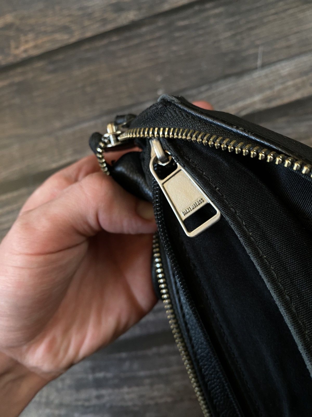 Dirk Bikkembergs Bikkembergs vintage leather mini bag clutch Size ONE SIZE - 6 Thumbnail