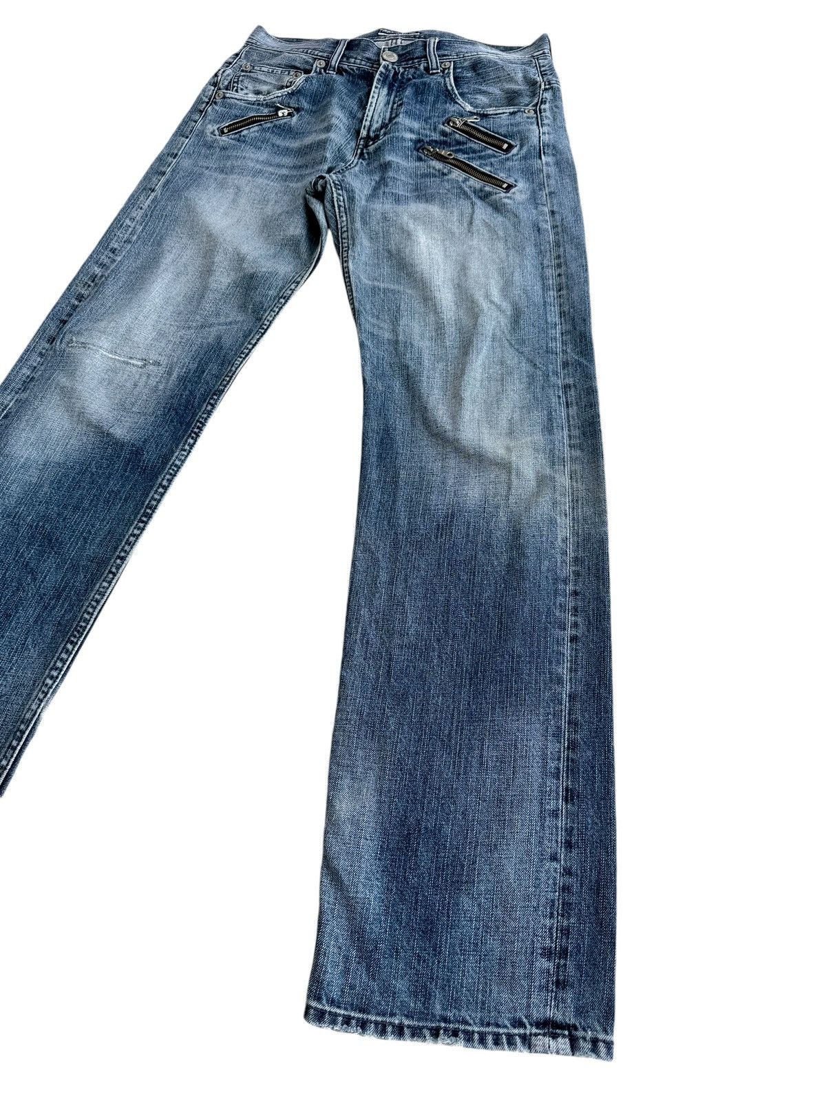 HyperDenim Japanese Brand Real Jeans Villand multiple Zipper Size US 30 / EU 46 - 2 Thumbnail
