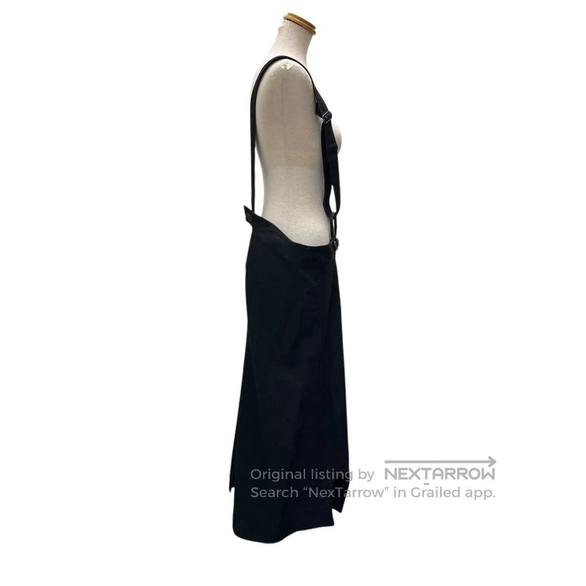 Yohji Yamamoto Yohji Yamamoto Black Denim Dress. Size 26" / US 2 / IT 38 - 5 Thumbnail