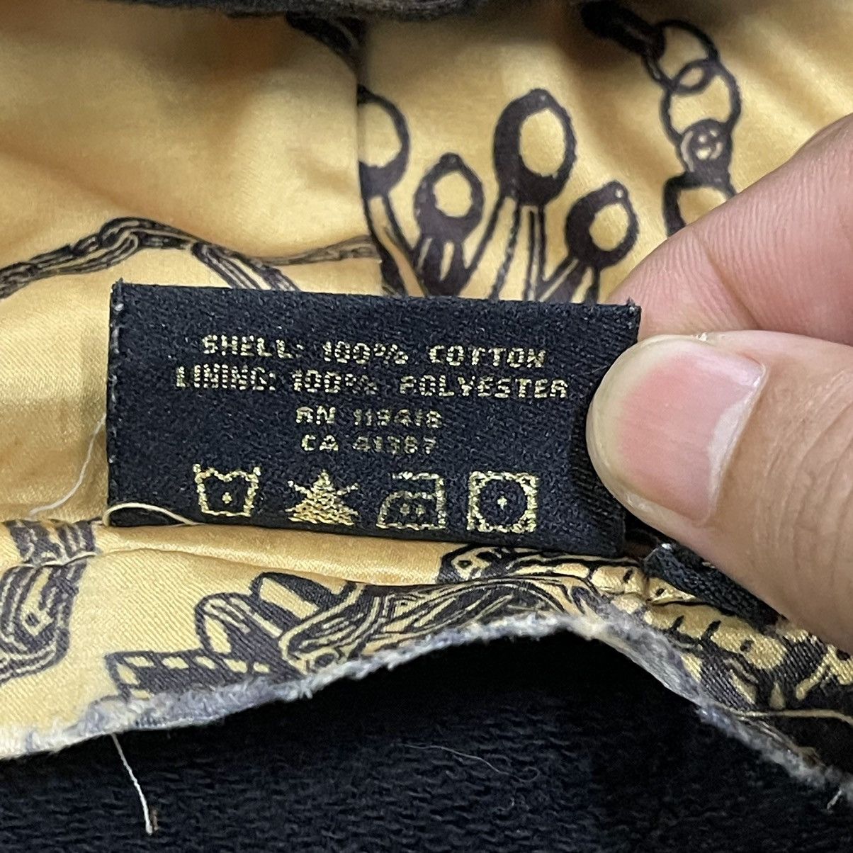 Christian Audigier Vintage Christian Audigier Los Angeles Print Hoodie Size US S / EU 44-46 / 1 - 12 Thumbnail