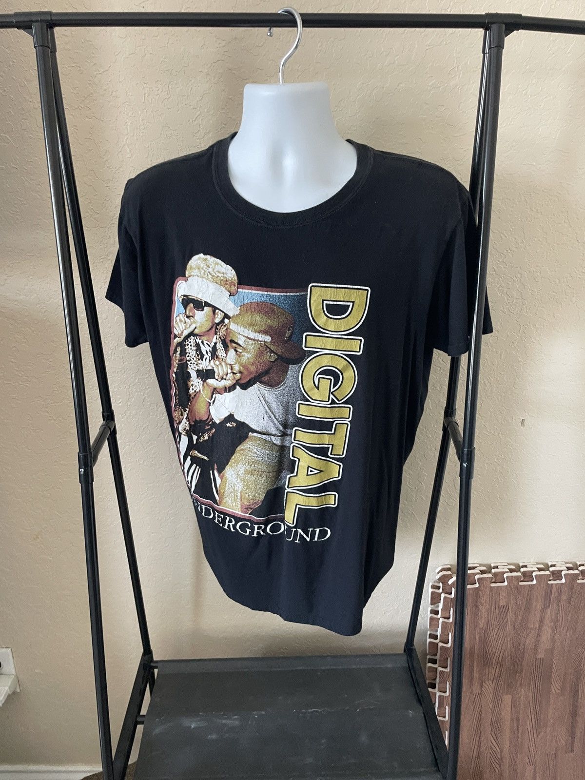 Rap Tees Digital Underground Tupac & Shock G tee Size US L / EU 52-54 / 3 - 1 Thumbnail