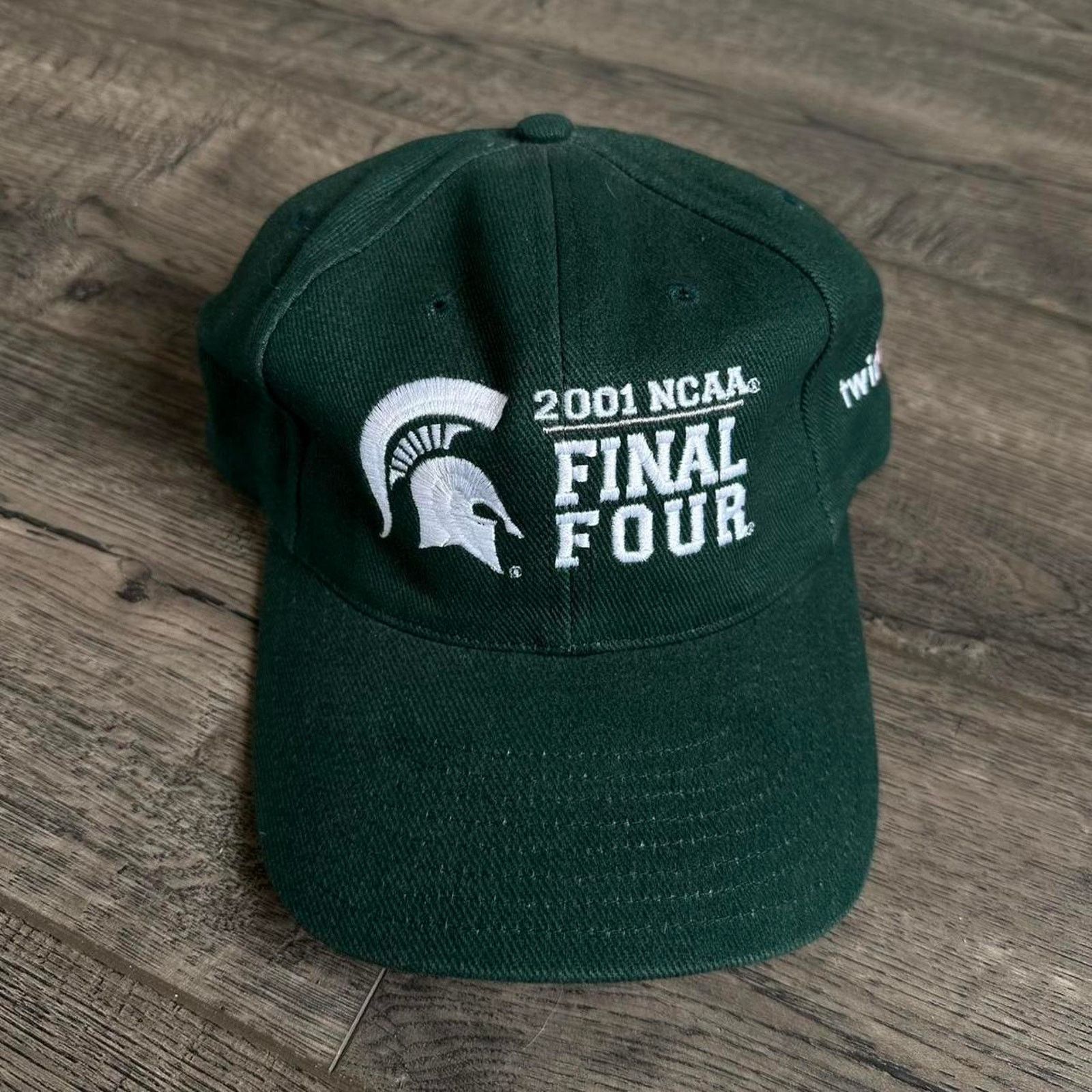 Vintage Vintage 2001 MSU Michigan State Final Four Basketball Hat Size ONE SIZE - 1 Thumbnail