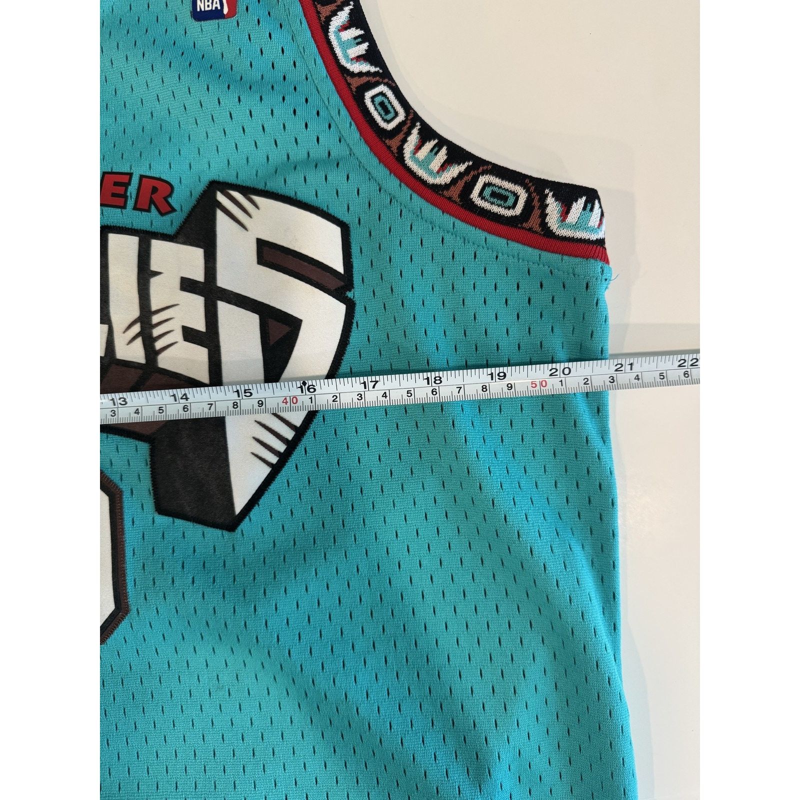 Mitchell & Ness Vintage Vancouver Grizzlies Jersey XL NBA Mike Bibby 90s Size US XL / EU 56 / 4 - 7 Thumbnail