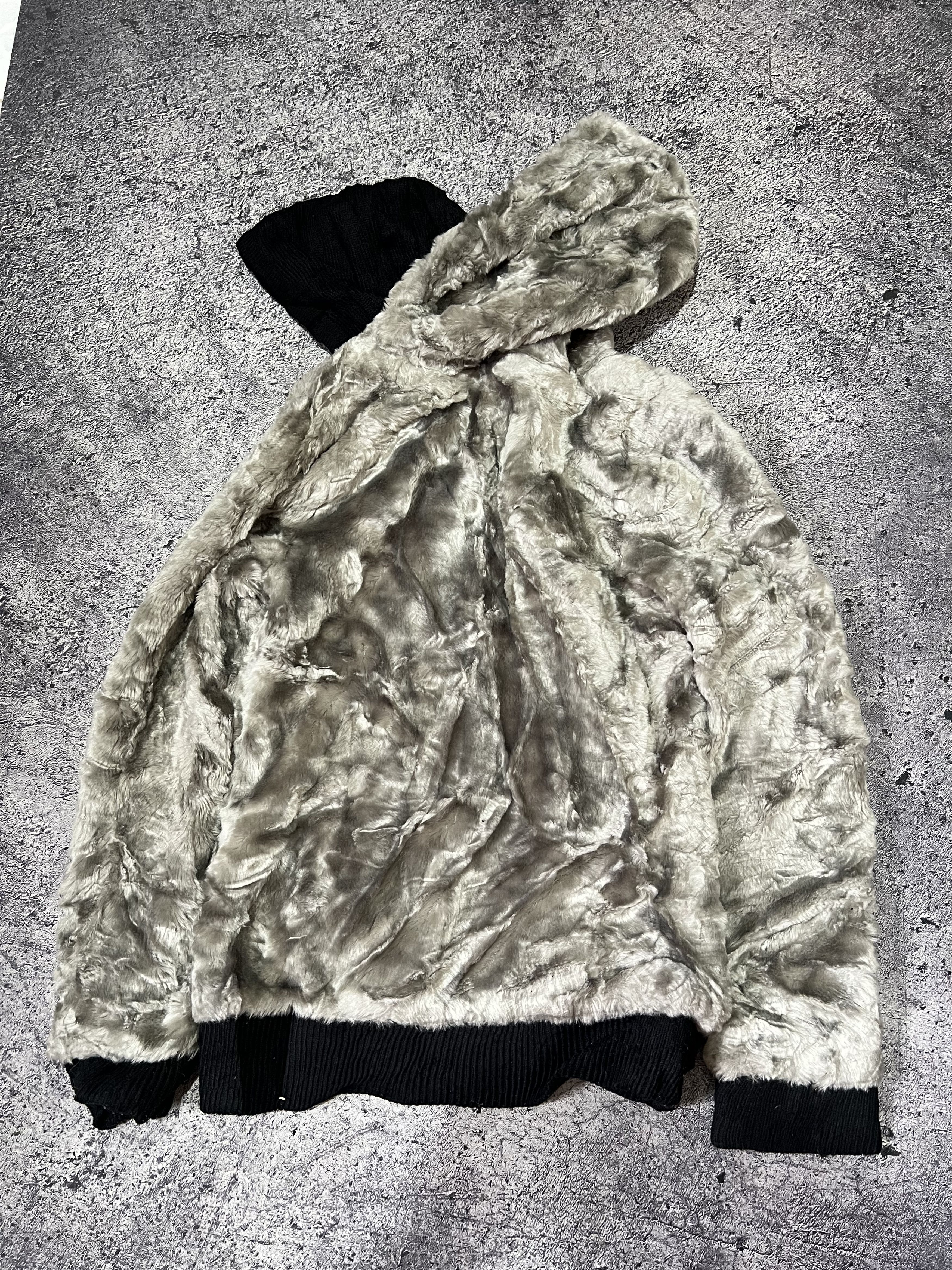 Japanese Brand 2000s Archival Japan Maison Fur Fuzzy y2k Lgb Ifsixwasnine Size US S / EU 44-46 / 1 - 2 Thumbnail
