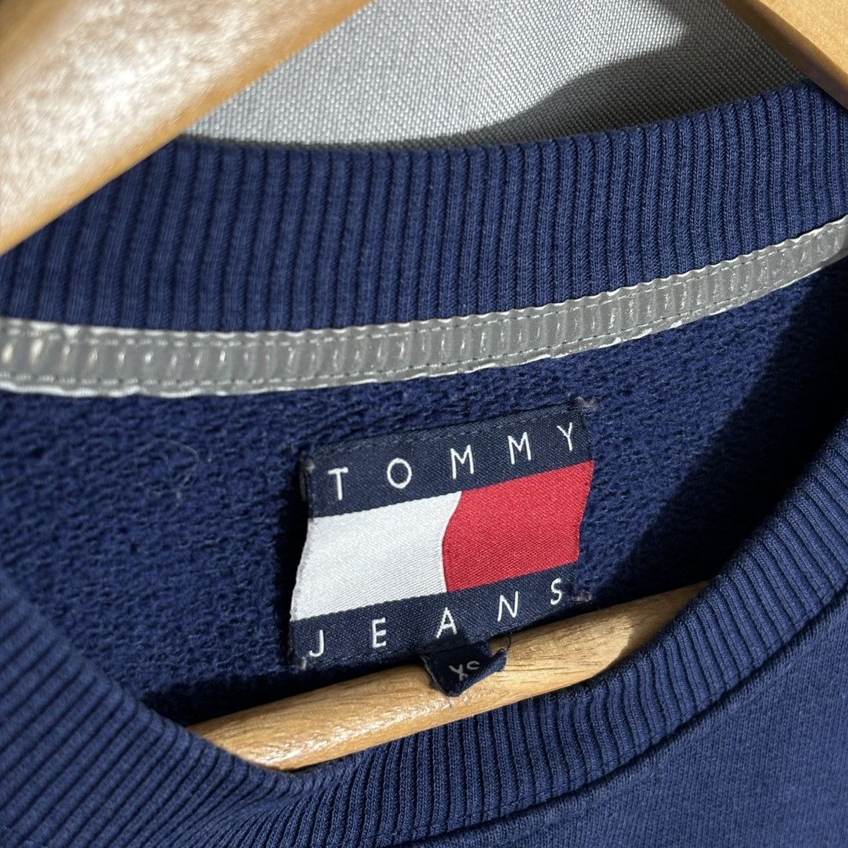 Tommy Jeans Tommy jeans sweatshirt big logo blue xs streetwear Size US XS / EU 42 / 0 - 3 Thumbnail