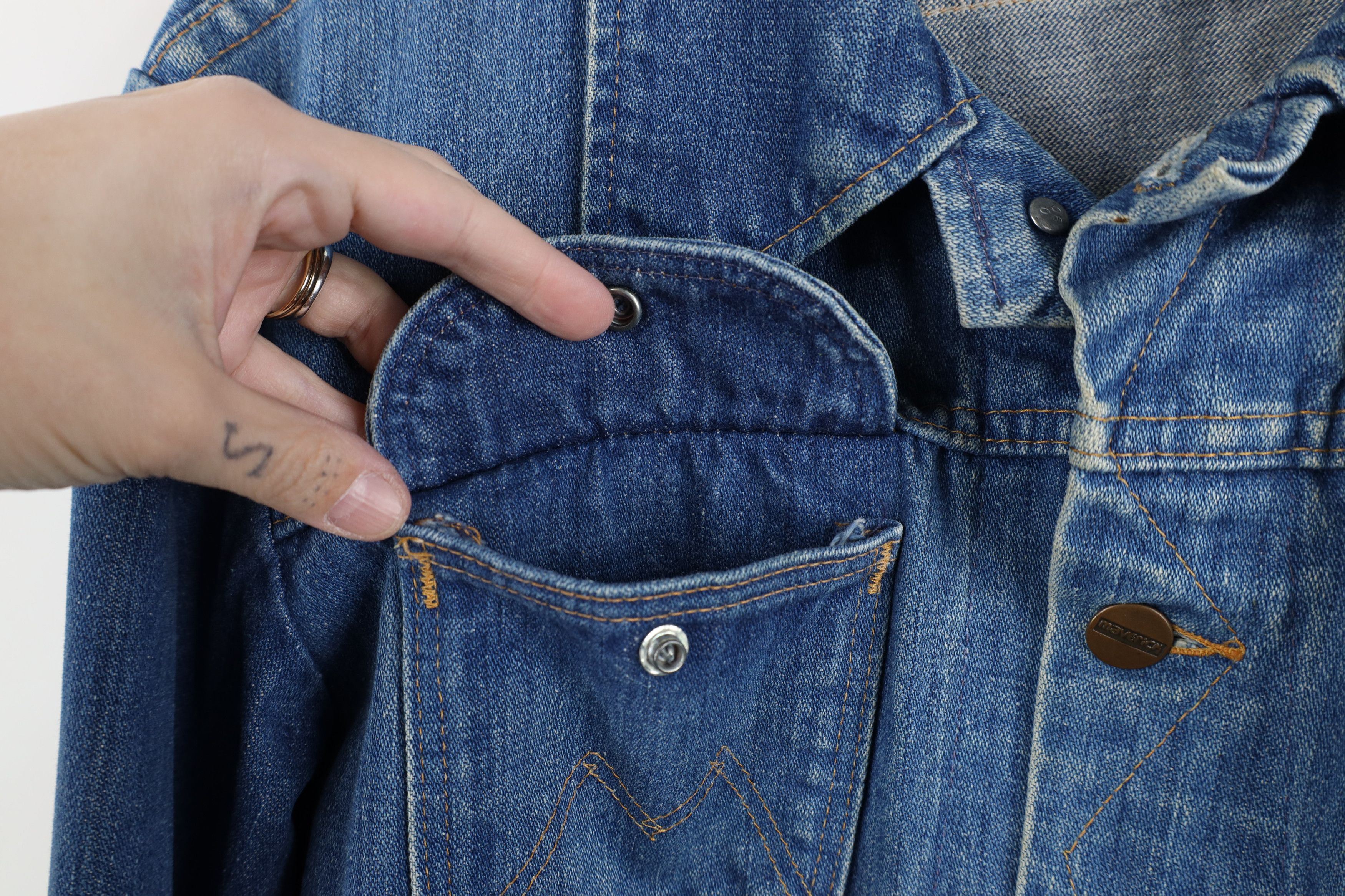 Vintage Vintage 60s Streetwear 14oz Denim Jean Trucker Jacket USA Size US XL / EU 56 / 4 - 5 Thumbnail