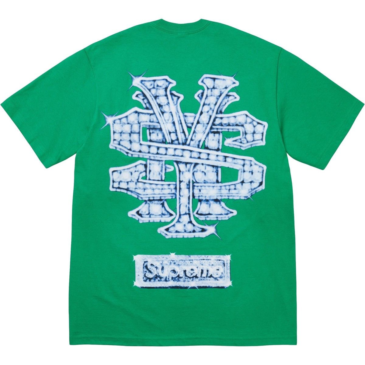 Supreme Supreme® “Snowman” Tee, Green (XL) [F/W 2025, Week 7] Size US XL / EU 56 / 4 - 2 Thumbnail