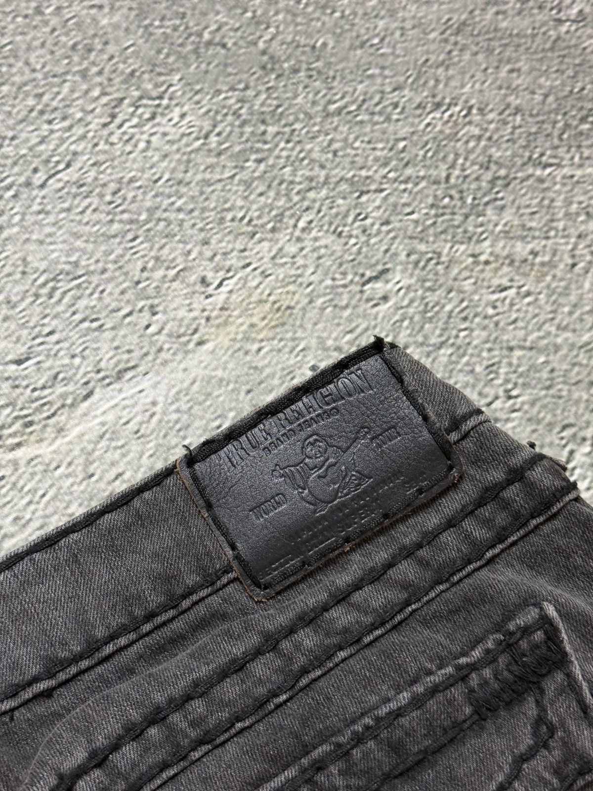 True Religion True Religion bootcut jeans black thick stitching Y2K Billy Size 26" / US 2 / IT 38 - 3 Thumbnail