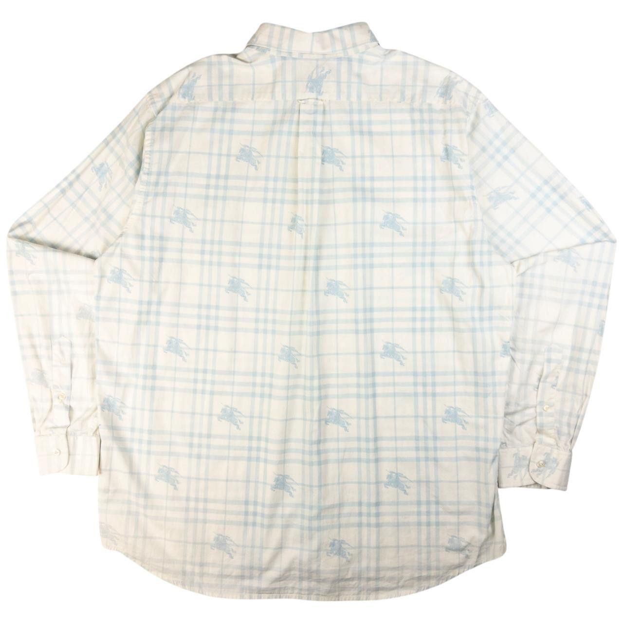 Burberry Burberry Nova Check Monogram Button Up Shirt Size XXL Size US XXL / EU 58 / 5 - 2 Thumbnail