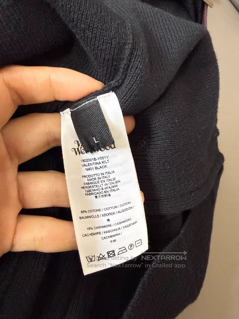 Vivienne Westwood Vivienne Westwood size L Cotton and cashmere blend Size 22" - 5 Thumbnail