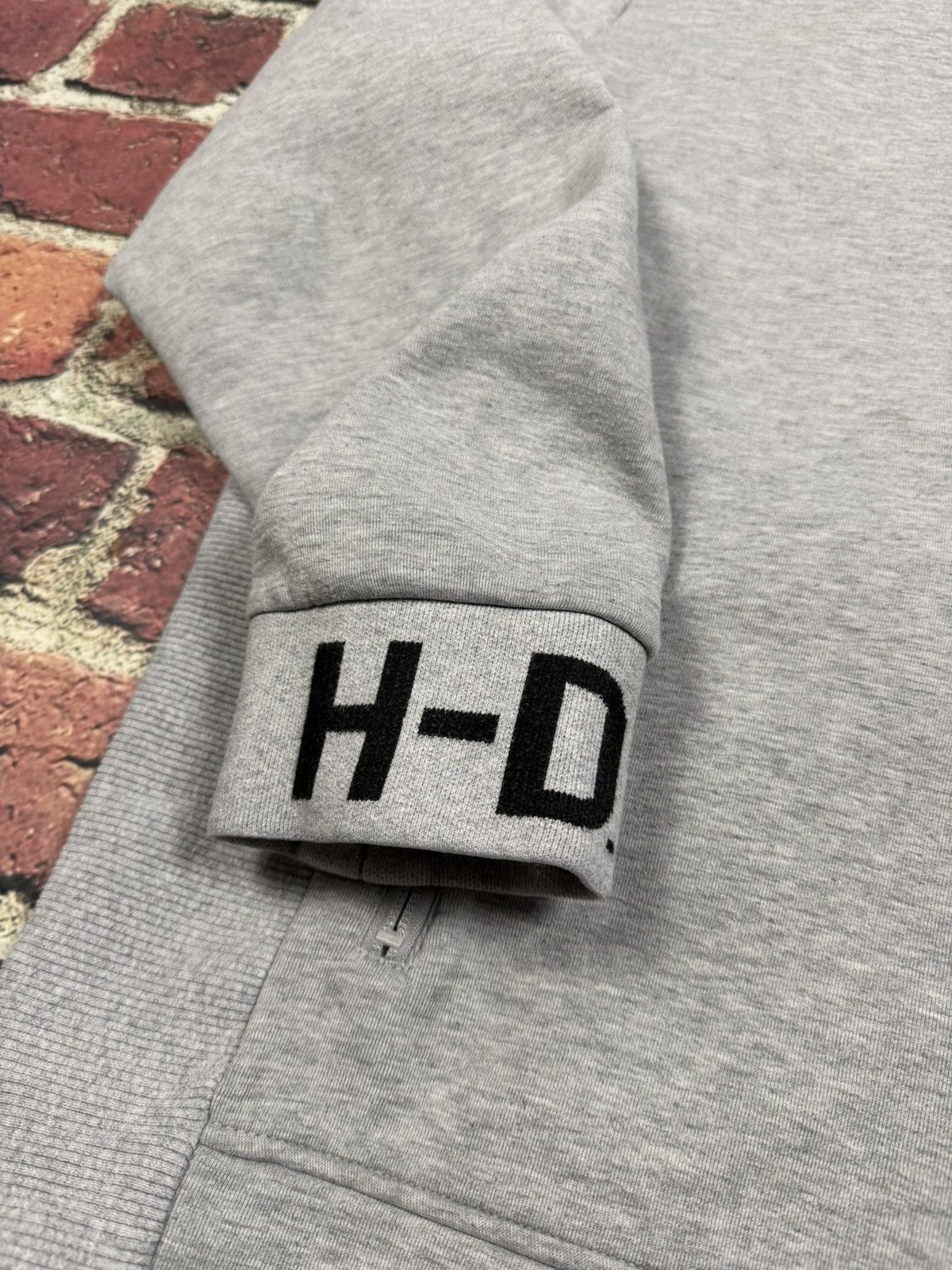 Harley Davidson Harley-Davidson Men's Rib-Knit Zip Up Hoodie Sweatshirt 3XL Size US XXL / EU 58 / 5 - 7 Thumbnail