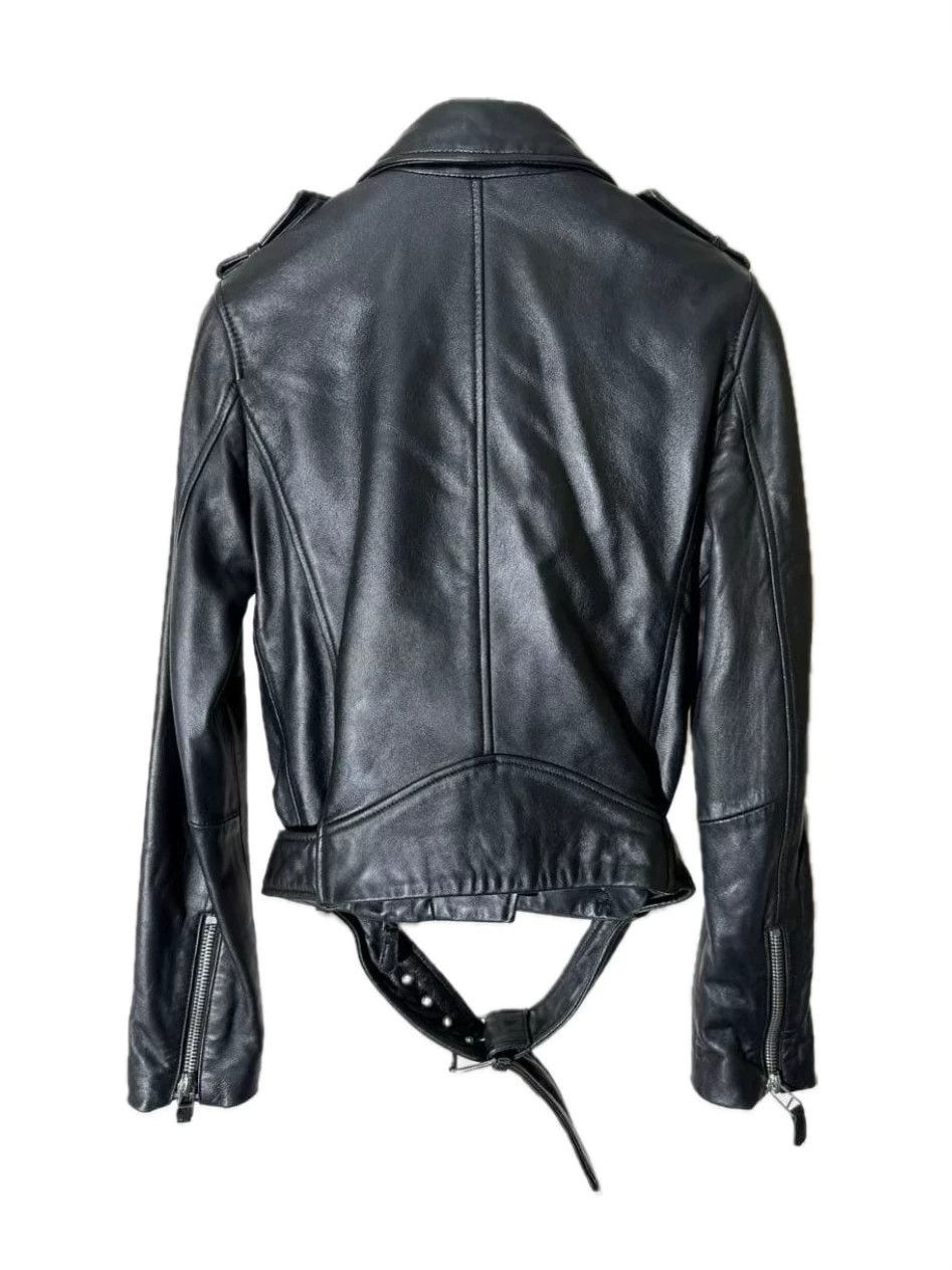 Jean Paul Gaultier Jean Paul Gaultier Leather Motorcycle Jacket Size M / US 6-8 / IT 42-44 - 2 Thumbnail