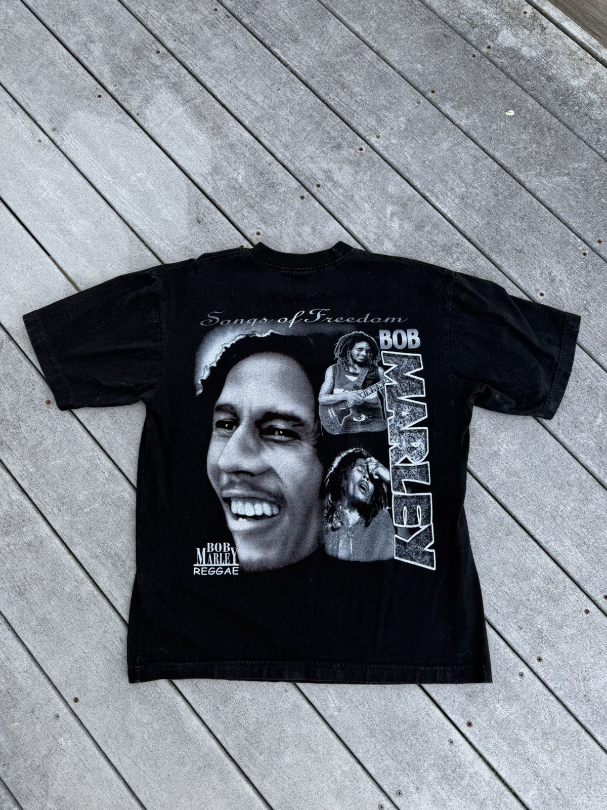 Rap Tees Vintage bob marley rap shirt Size US L / EU 52-54 / 3 - 3 Thumbnail