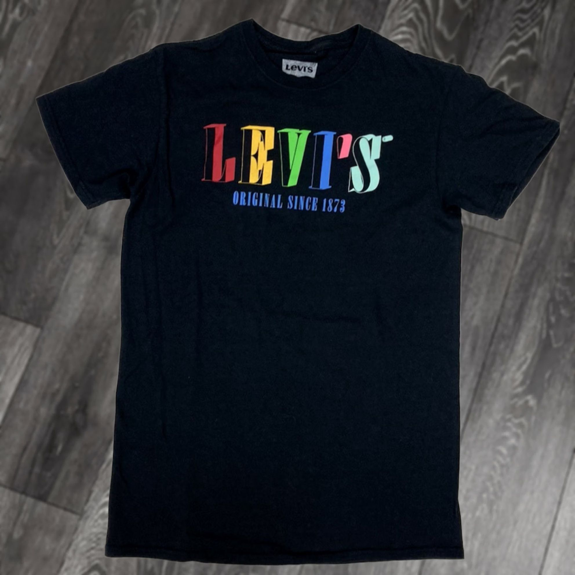 Levi's Levi’s Logo Graphic T-shirt Men Small Black Short Sleeve Size US S / EU 44-46 / 1 - 1 Thumbnail