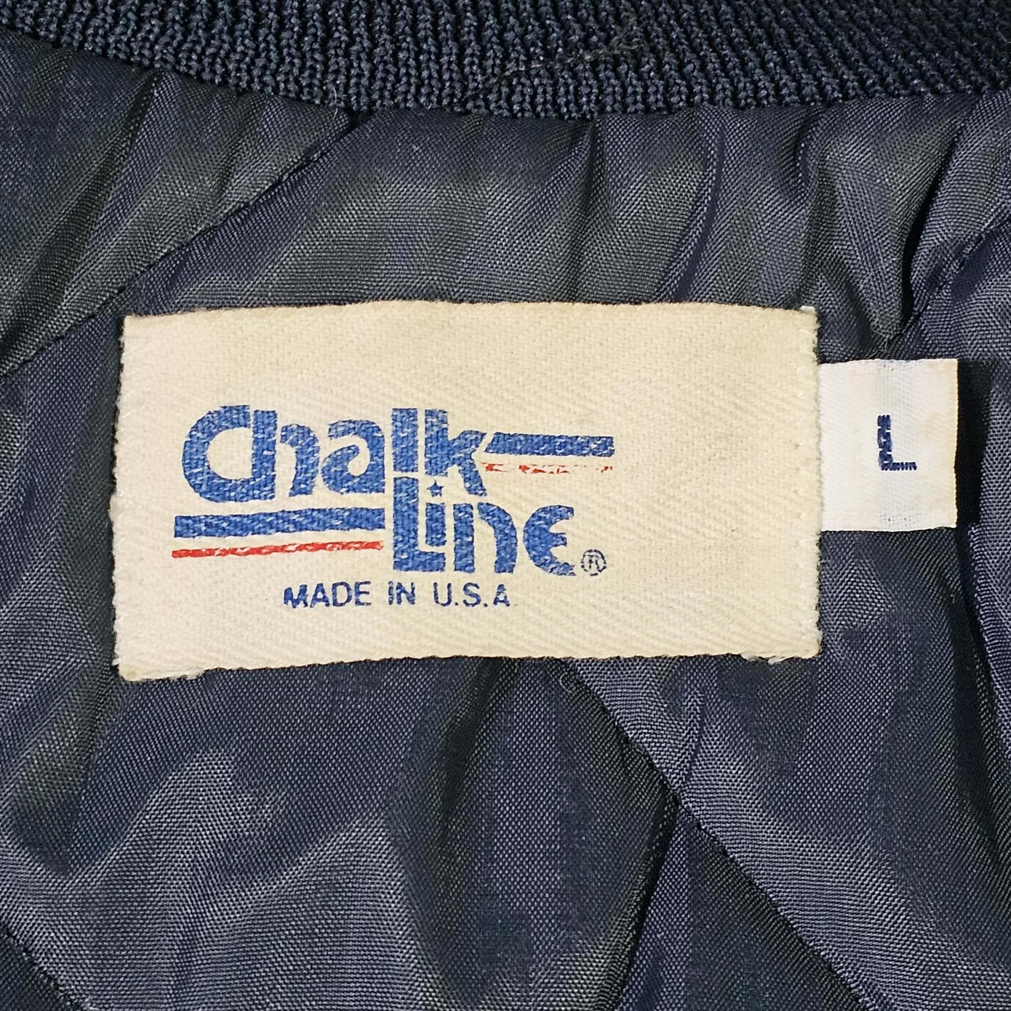 Chalk Line Auburn Tigers Vintage 80s Chalk Line Satin Bomber Jacket Size US L / EU 52-54 / 3 - 5 Thumbnail