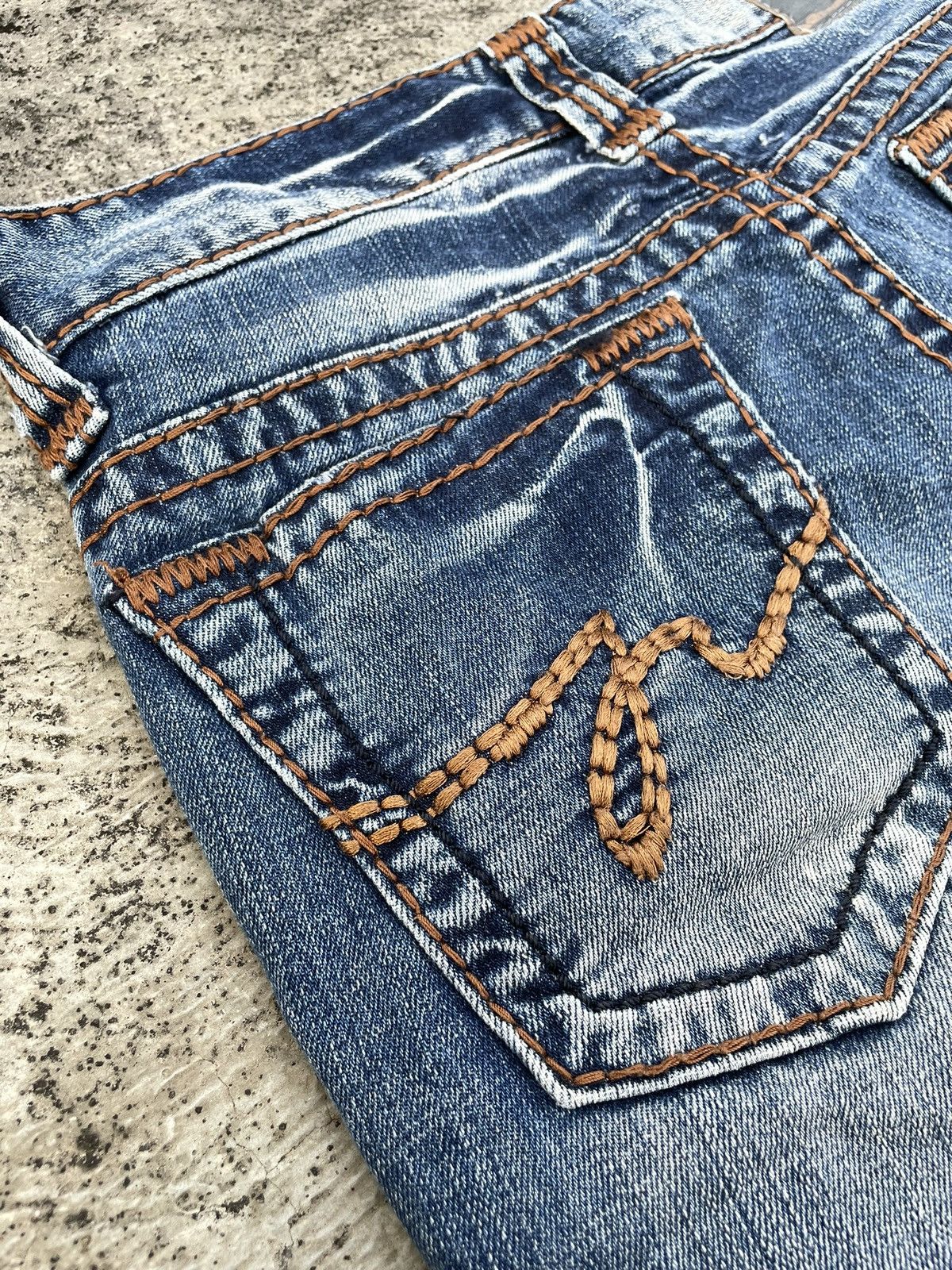 Japanese Brand Jambange faded jeans Size 26" / US 2 / IT 38 - 19 Thumbnail