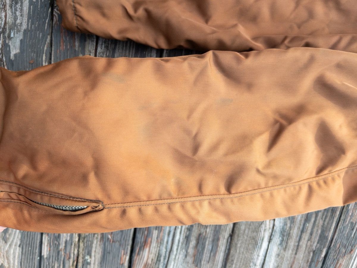 Helmut Lang Helmut Lang SS96 MA-1 Burnt Nylon Moto Jacket Size US L / EU 52-54 / 3 - 9 Thumbnail
