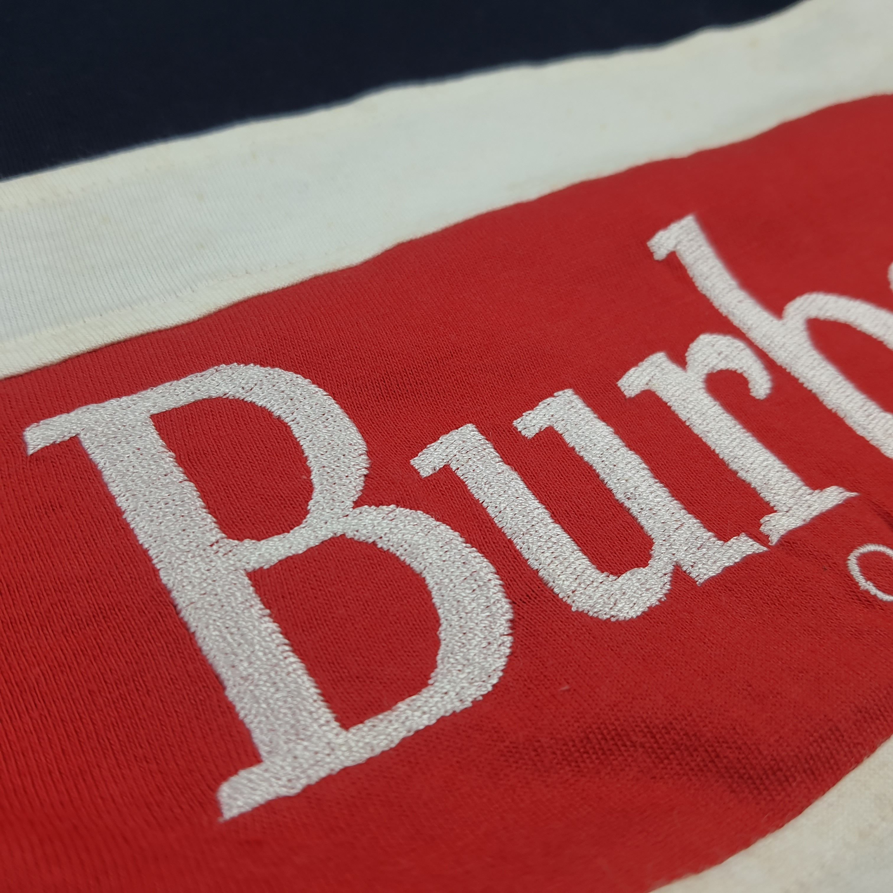 Burberry Vintage Burberrys London Stripe Deadstock Tshirt C299N13 Size US M / EU 48-50 / 2 - 8 Thumbnail