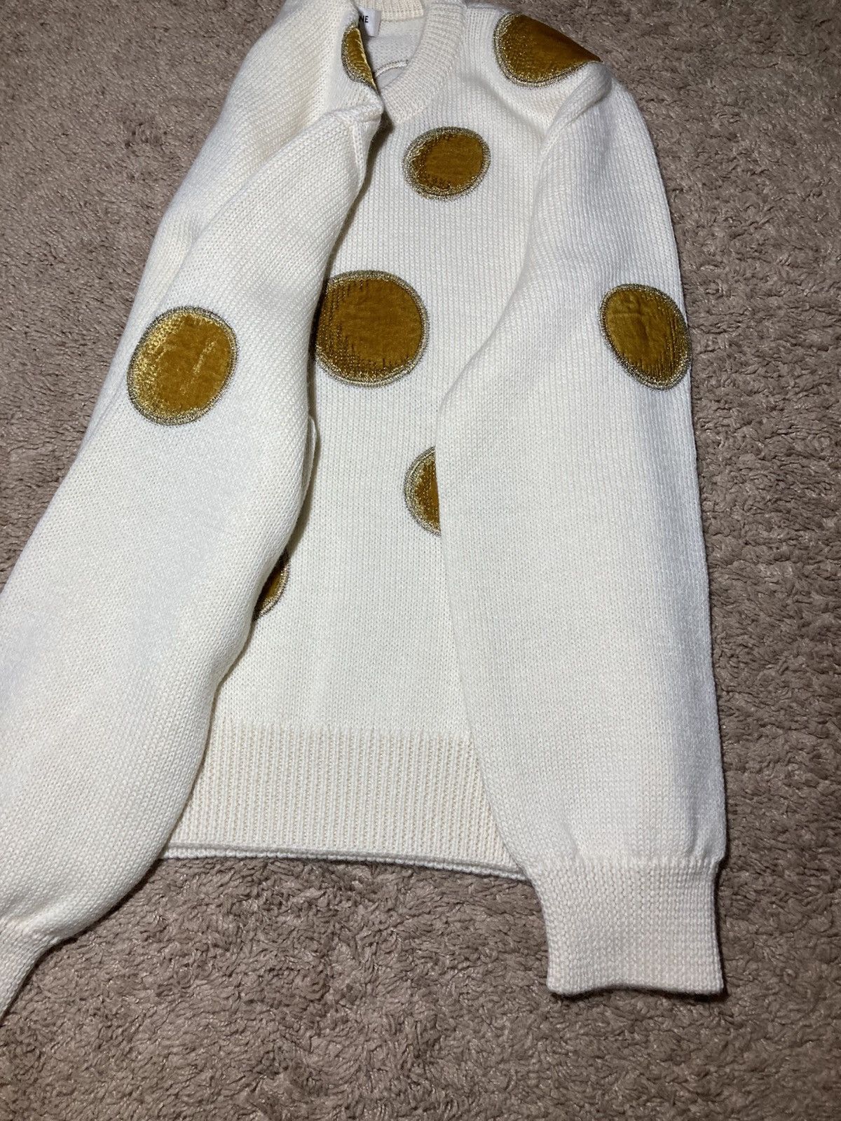 Celine AW23 Celine Coin Brushed Wool Knit Sweater Hedi 2023 Size US L / EU 52-54 / 3 - 6 Thumbnail