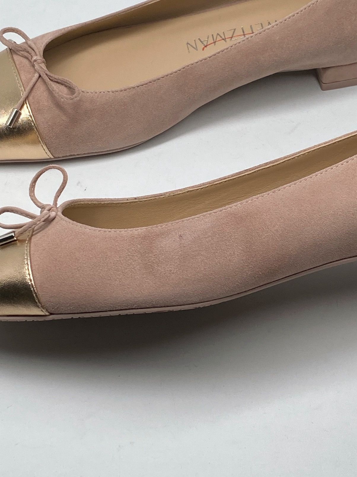 Stuart Weitzman Stuart Weitzman Cap Toe Suede Ballet Flats size 9.5 Size US 9.5 / IT 39.5 - 6 Thumbnail