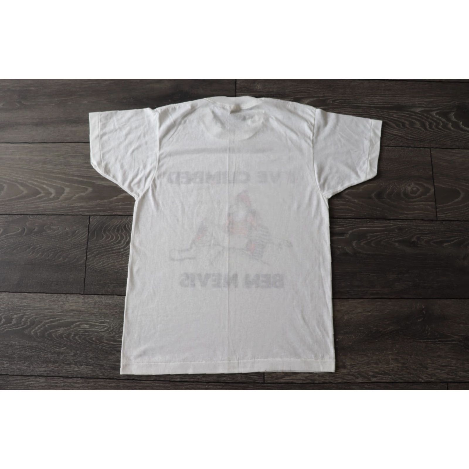 Vintage VINTAGE Screen Stars SHIRT Men MEDIUM White 80’s 90's Ben Nevis Scotland Graphic Tee Fun Shirt Size US M / EU 48-50 / 2 - 6 Thumbnail