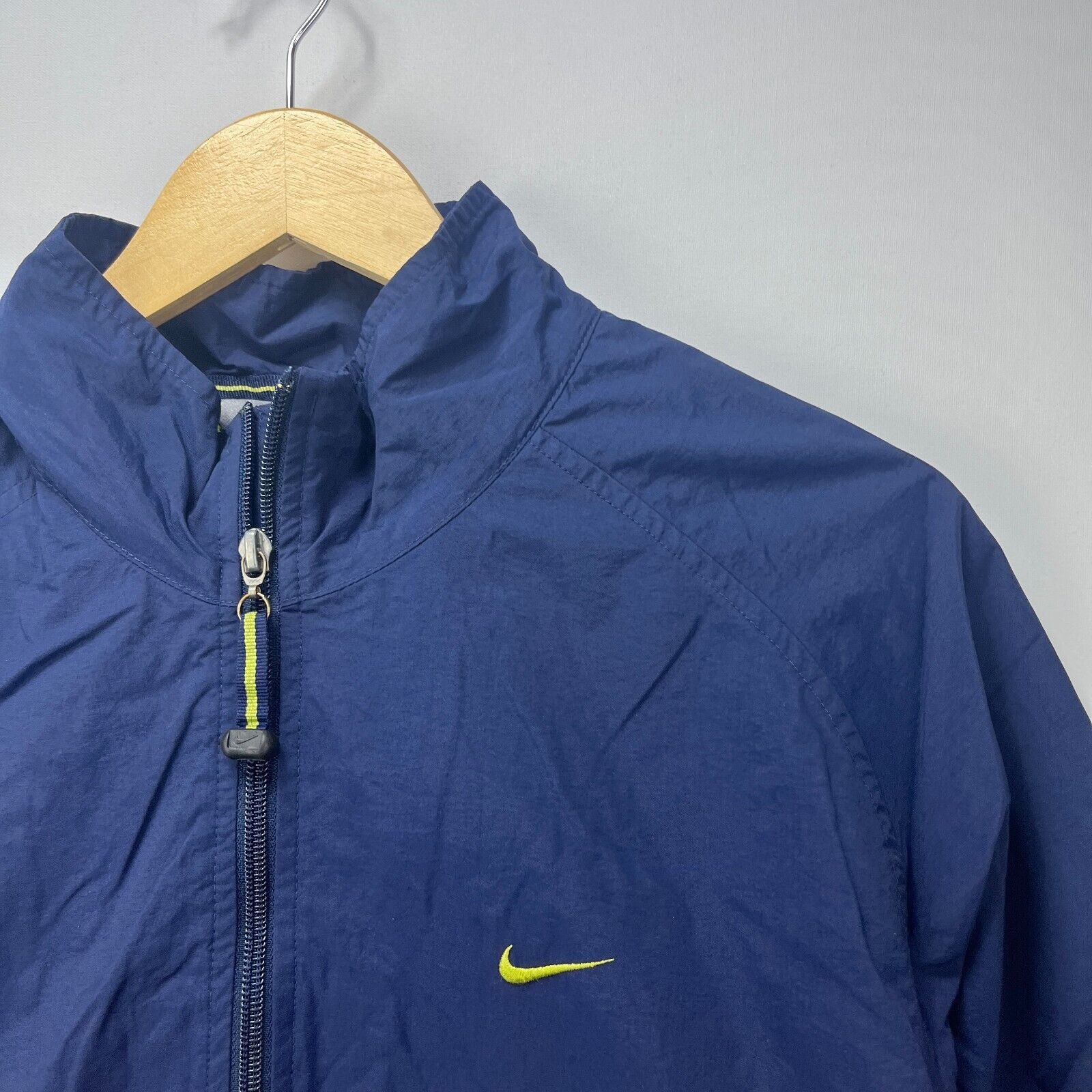 Nike × Vintage Vintage Y2K Nike Swoosh Windbreaker Track Jacket Medium Size US M / EU 48-50 / 2 - 3 Thumbnail