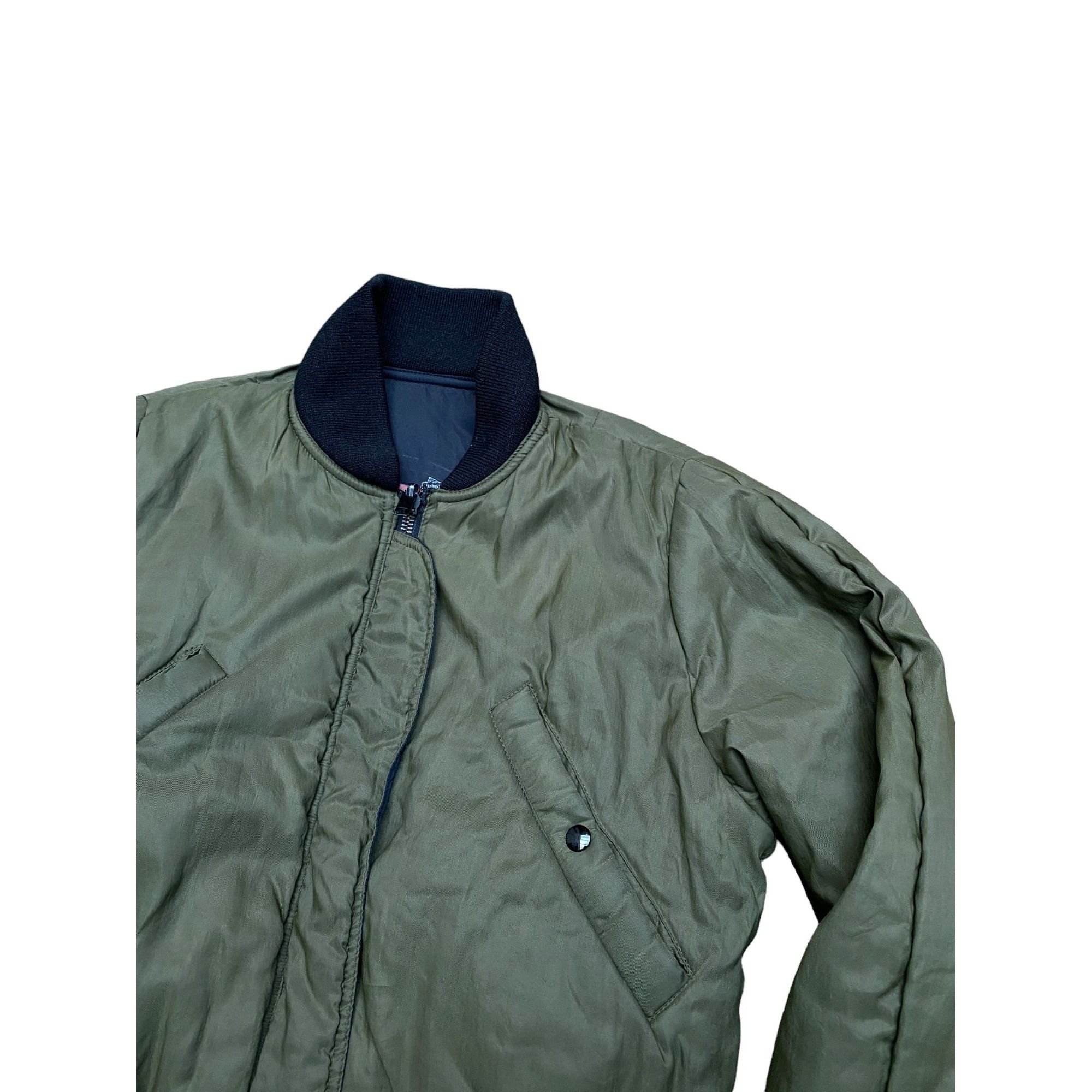 Jean Paul Gaultier Vintage Reversible Cropped Bomber Jacket Size US S / EU 44-46 / 1 - 3 Thumbnail