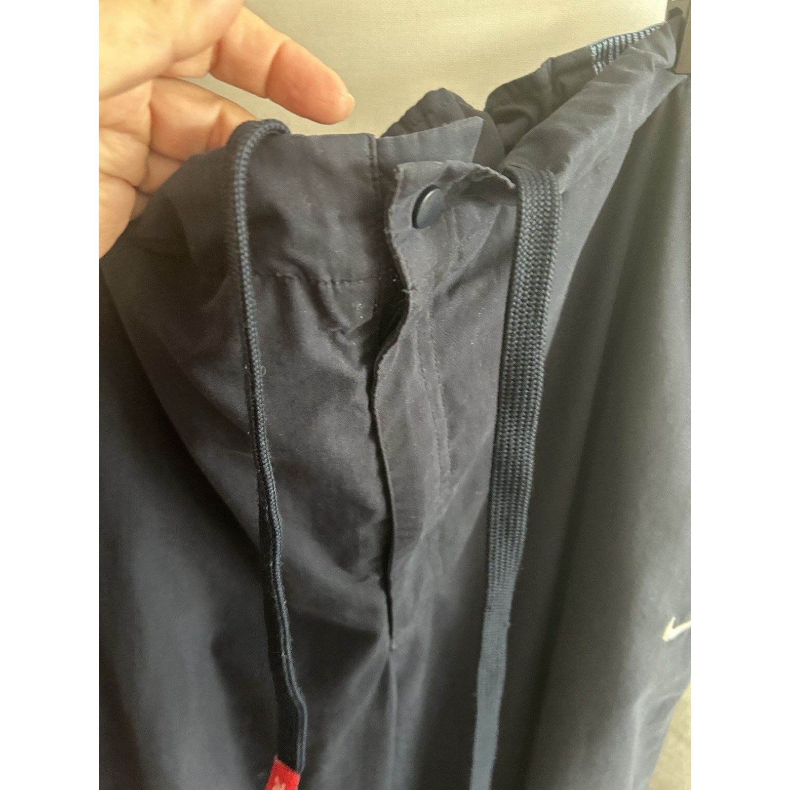 Nike Vtg Nike COR72Z Mens Blue Track Pants XXL Drawstring Joggers Size US 36 / EU 52 - 17 Thumbnail
