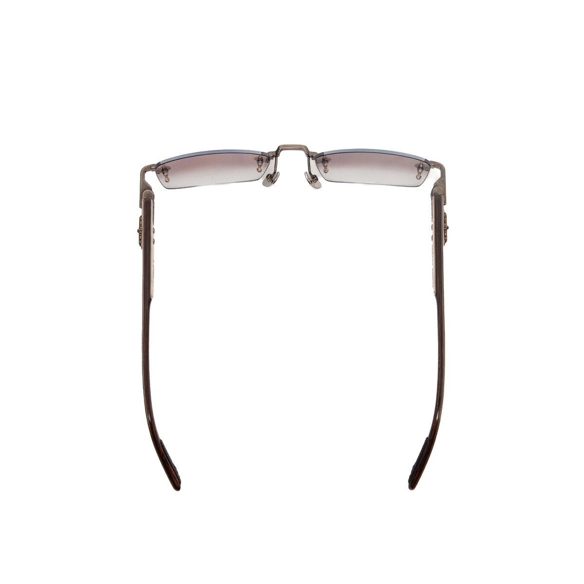 Chrome Hearts Deep 2 Ivory Frame Sunglasses Silver Size ONE SIZE - 7 Thumbnail